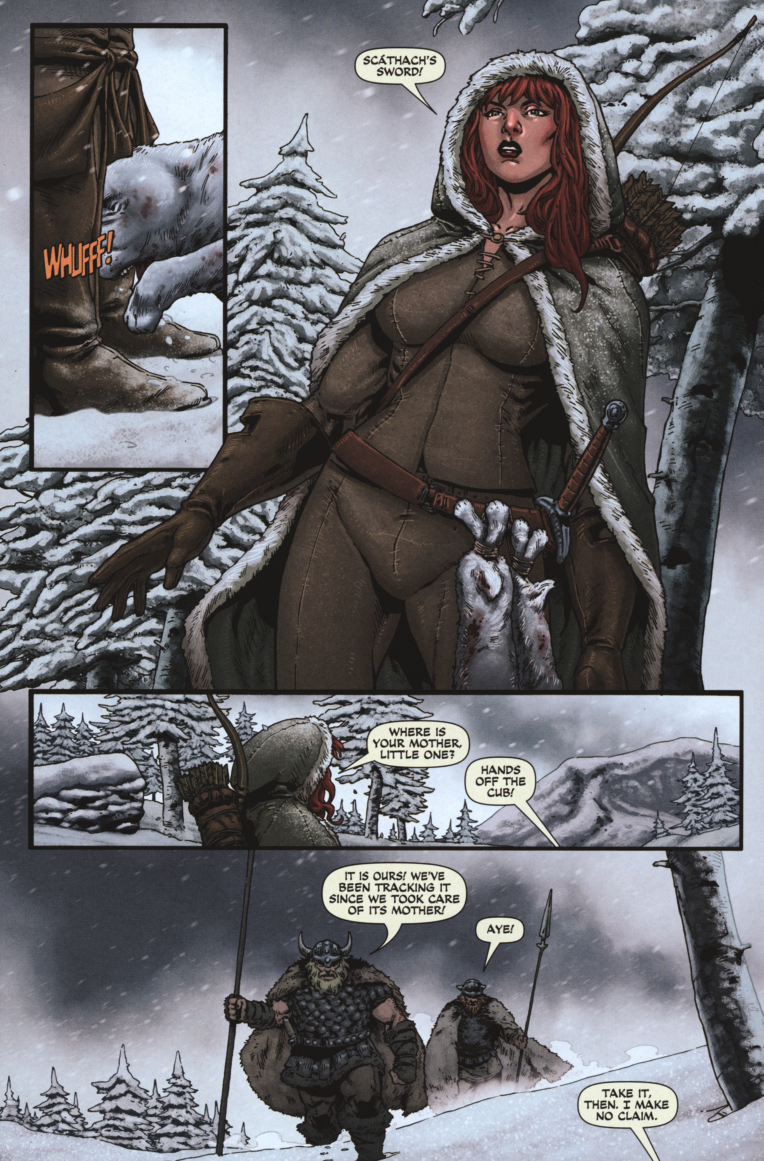 Read online Red Sonja: Berserker comic -  Issue # Full - 4