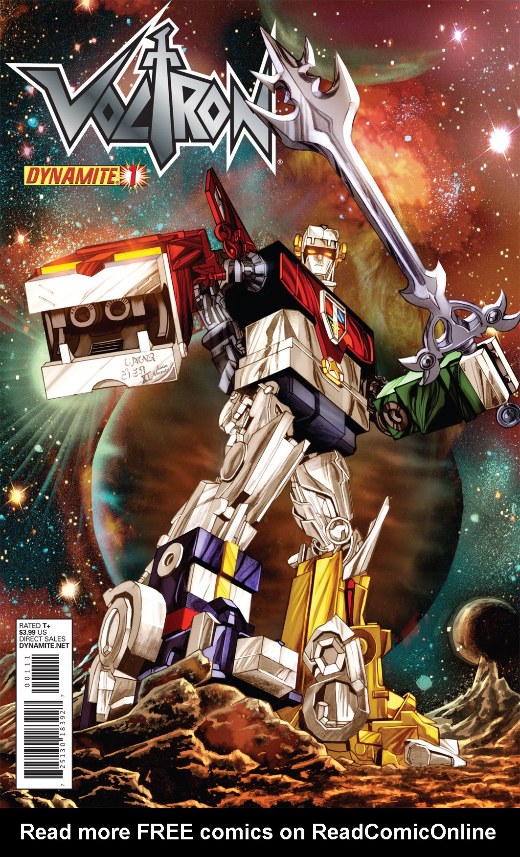 Read online Voltron comic -  Issue #1 - 4