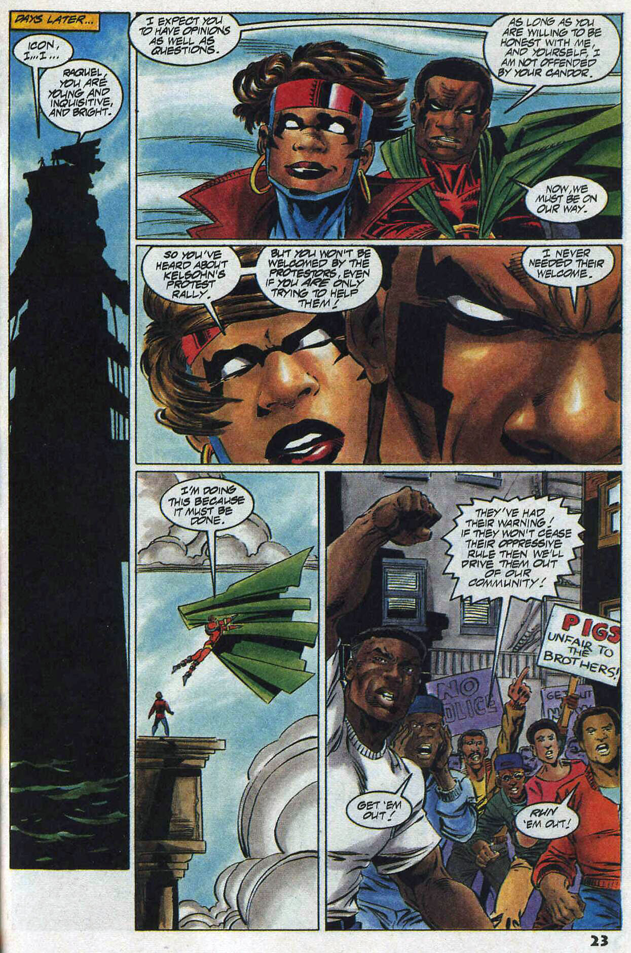 Read online Icon comic -  Issue #17 - 25