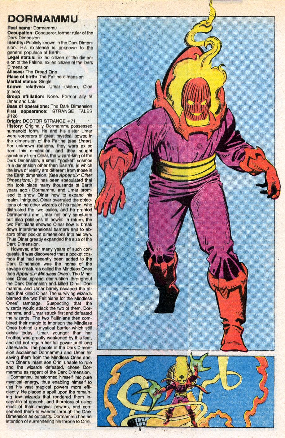 Read online The Official Handbook of the Marvel Universe Deluxe Edition comic -  Issue #4 - 7