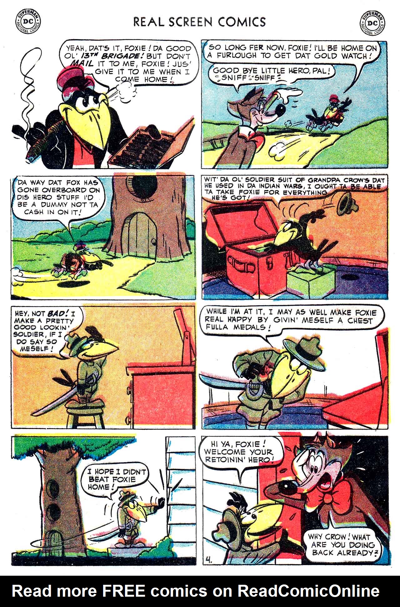 Read online Real Screen Comics comic -  Issue #49 - 38
