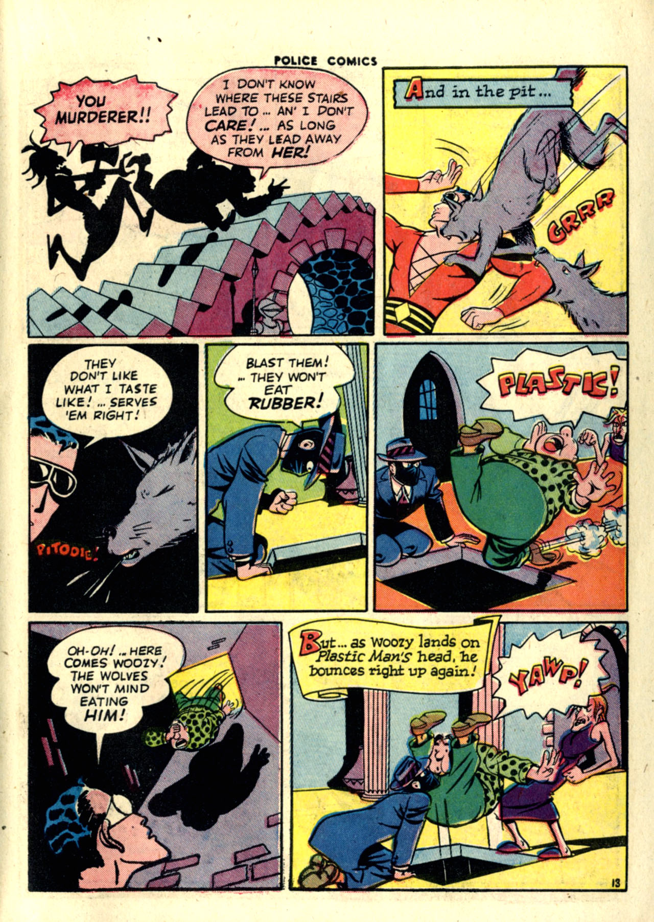 Read online Police Comics comic -  Issue #29 - 15