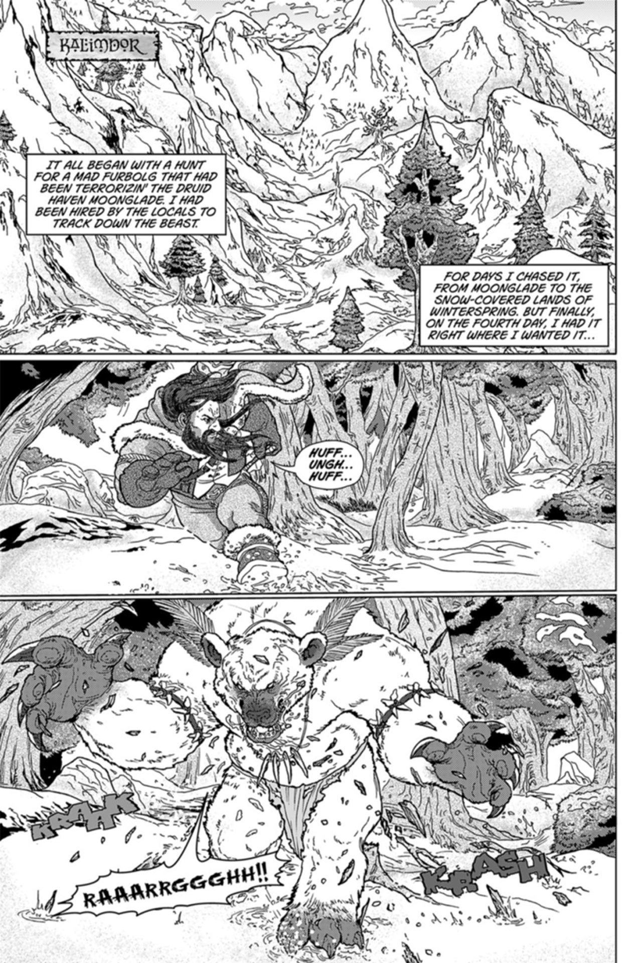 Read online Warcraft: Legends comic -  Issue # Vol. 3 - 124