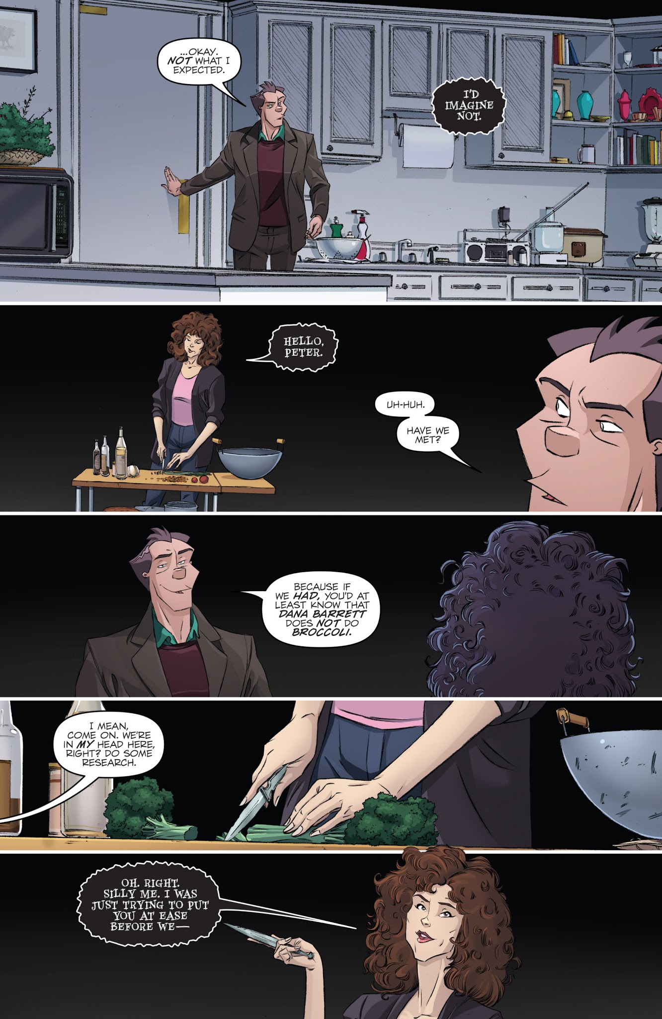 Read online Ghostbusters: Crossing Over comic -  Issue #2 - 11