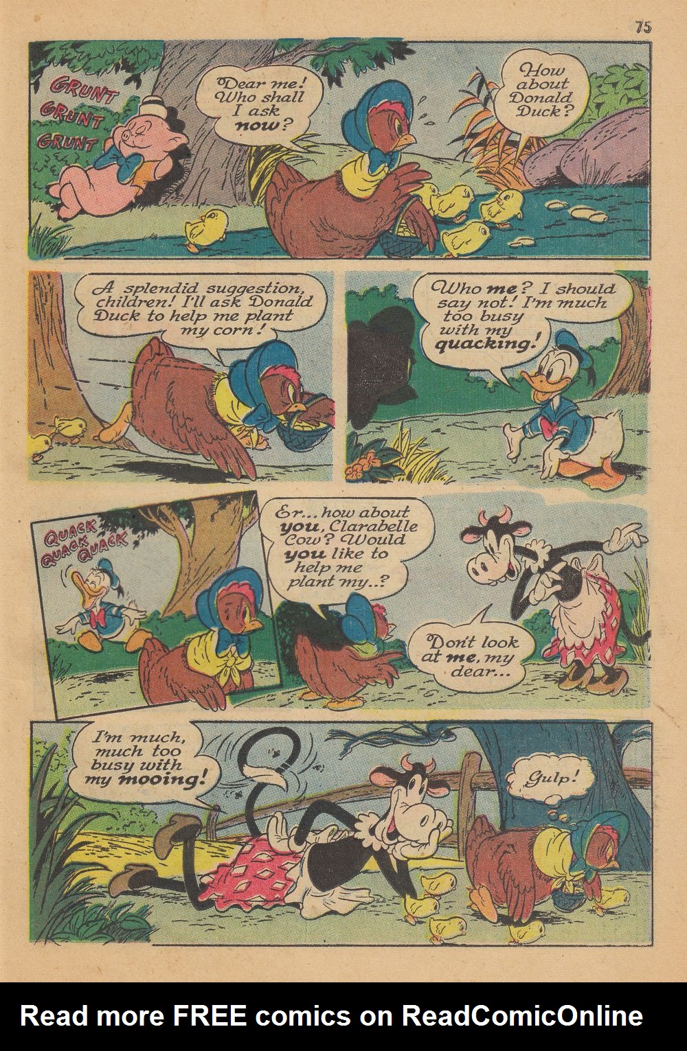 Read online Walt Disney's Silly Symphonies comic -  Issue #1 - 77
