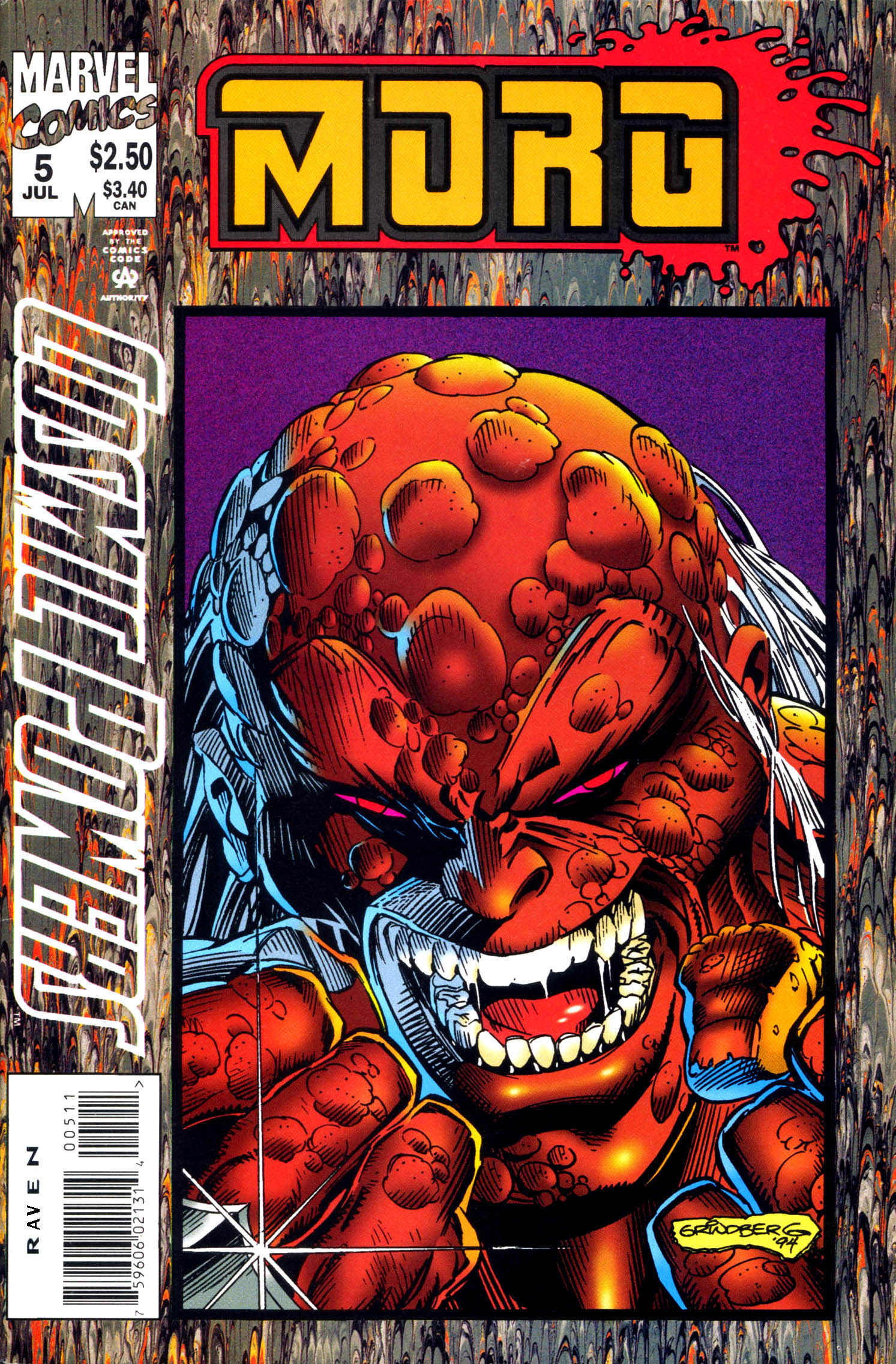 Read online Cosmic Powers comic -  Issue #5 - 1