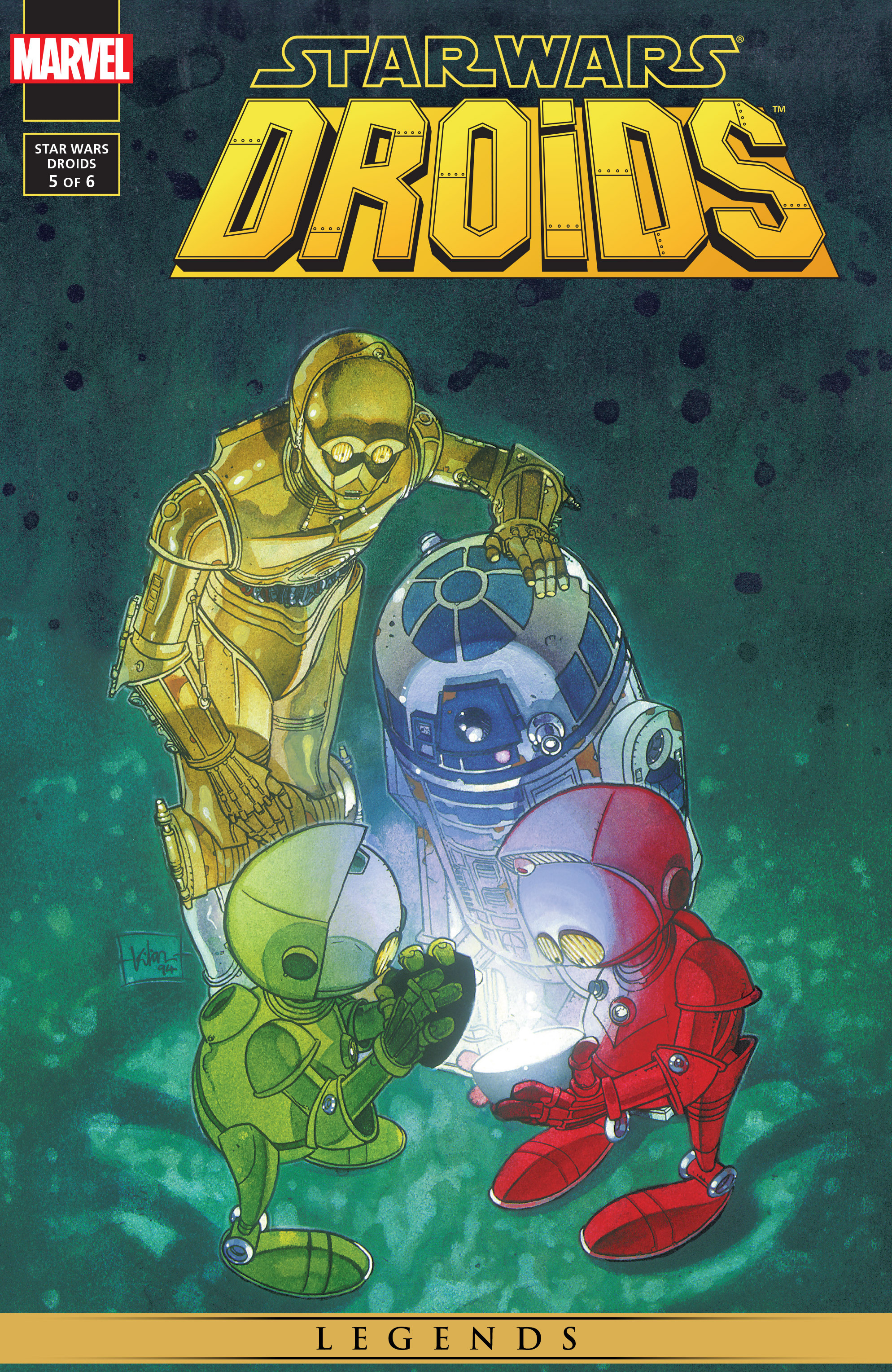 Read online Star Wars: Droids (1994) comic -  Issue #5 - 1