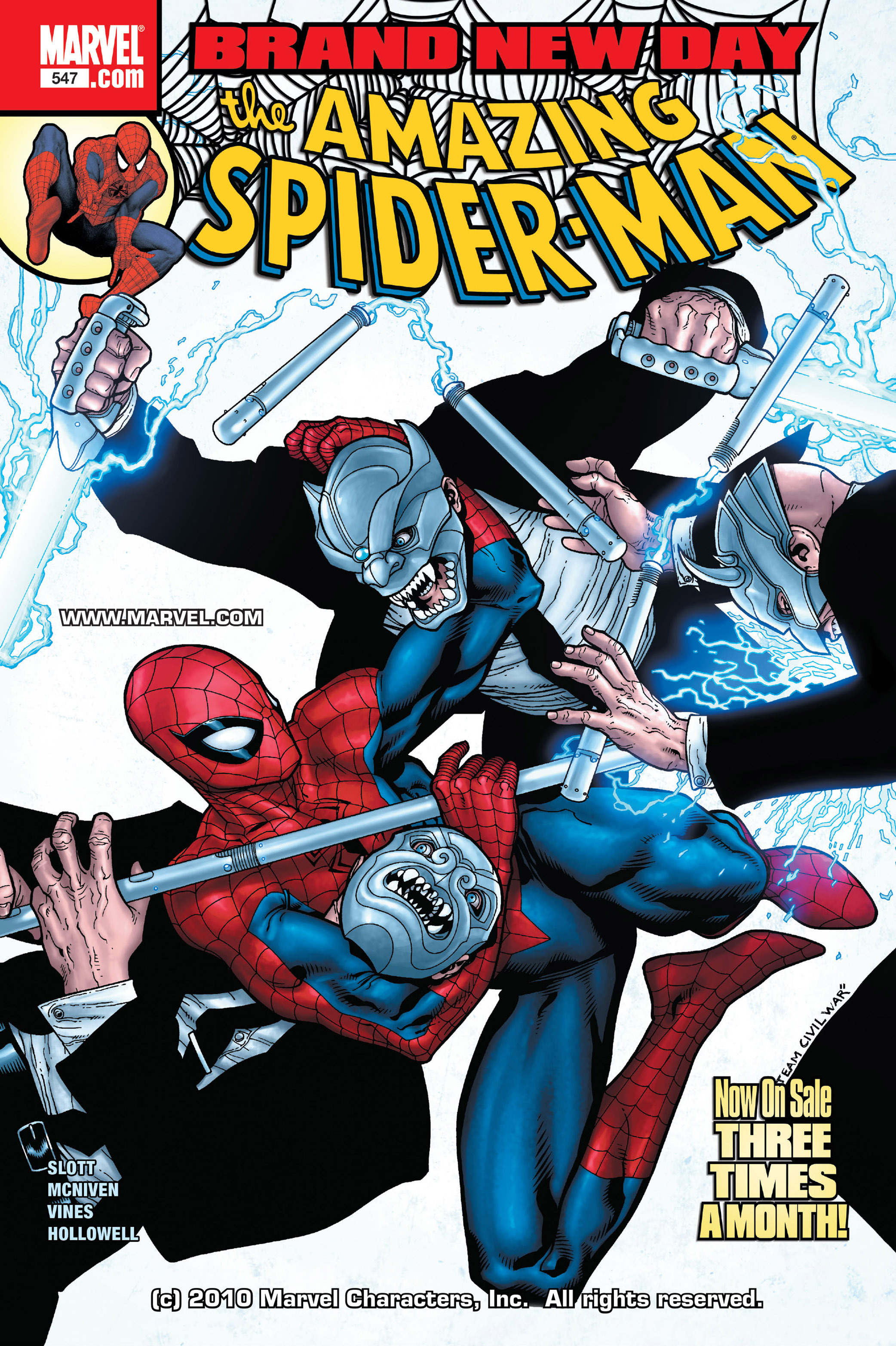Read online The Amazing Spider-Man (1963) comic -  Issue #547 - 1