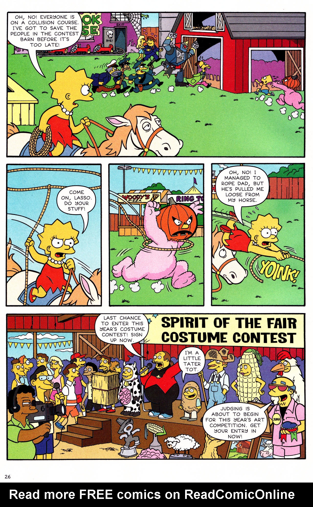 Read online The Simpsons Summer Shindig comic -  Issue #1 - 35