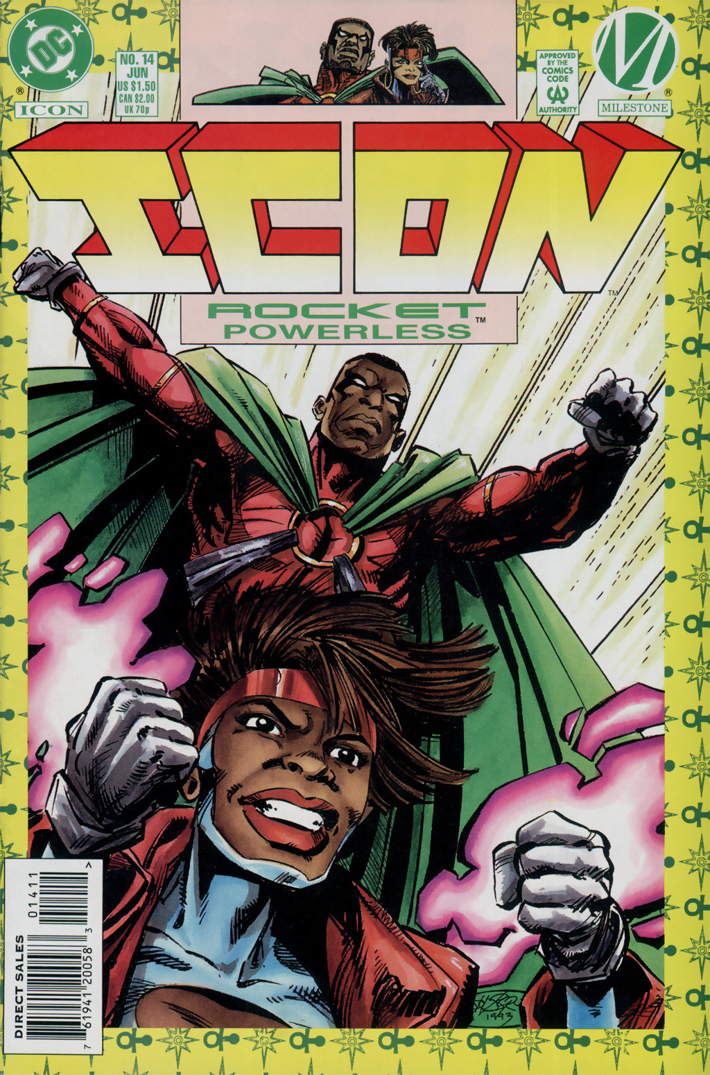 Read online Icon comic -  Issue #14 - 1