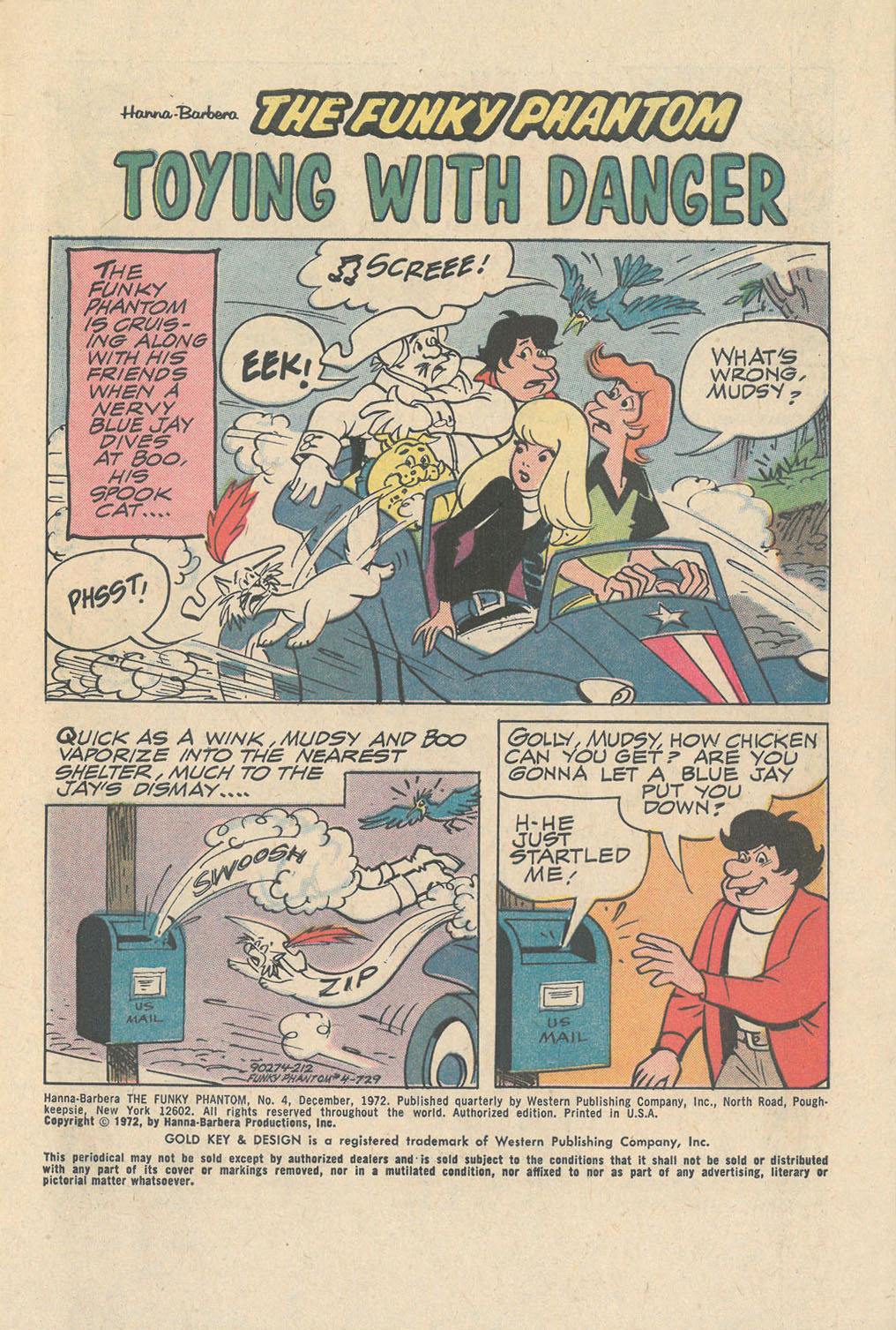 Read online The Funky Phantom comic -  Issue #4 - 3