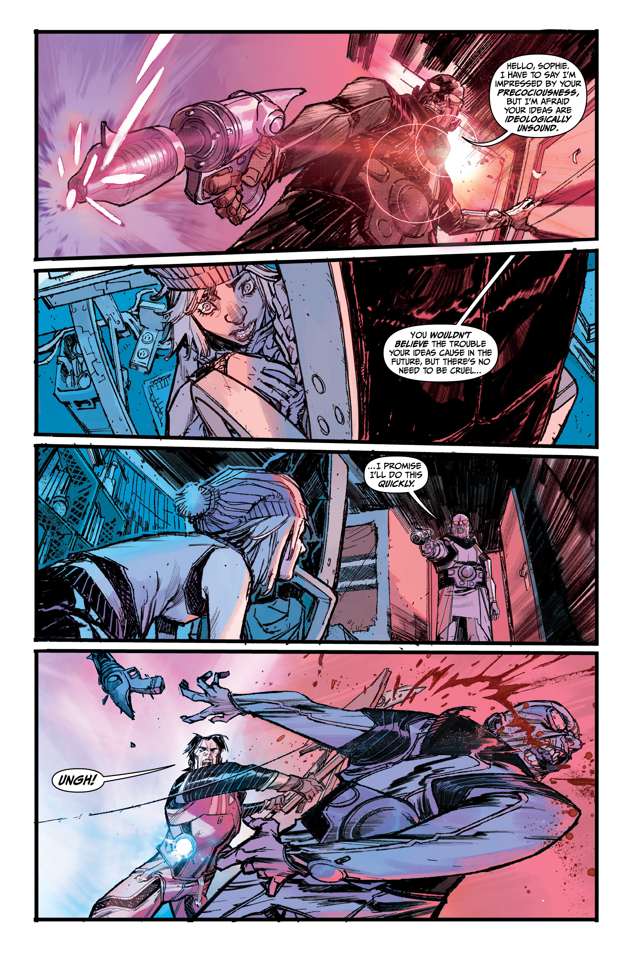 Read online Chrononauts: Futureshock comic -  Issue #4 - 11