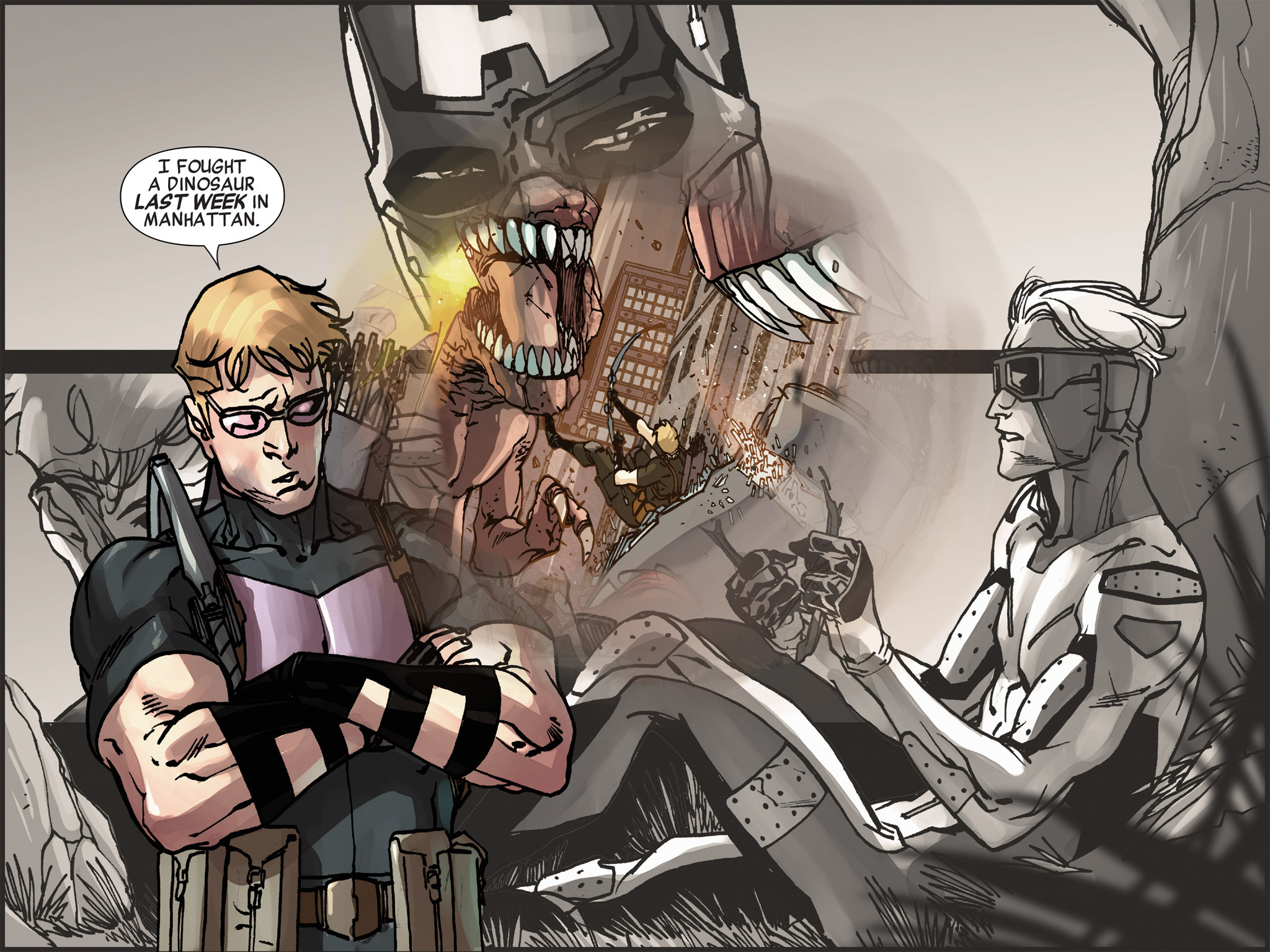 Read online Avengers: Millennium comic -  Issue # TPB (Part 1) - 124