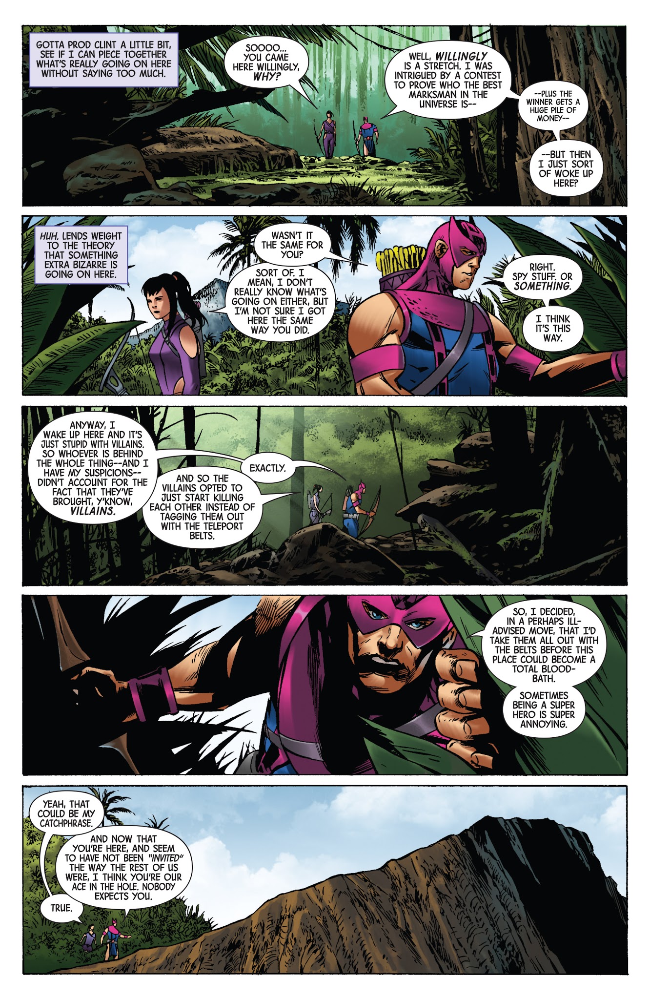 Read online Generations: Hawkeye & Hawkeye comic -  Issue # Full - 13