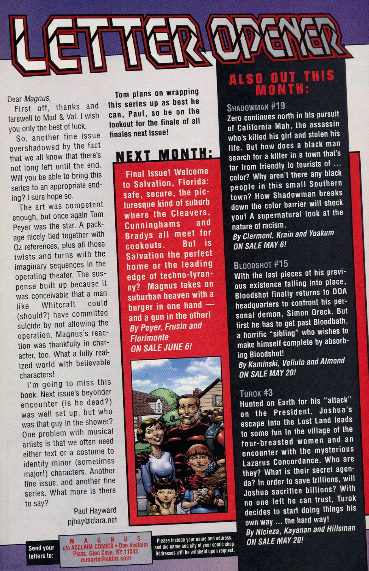 Read online Magnus Robot Fighter (1997) comic -  Issue #17 - 24