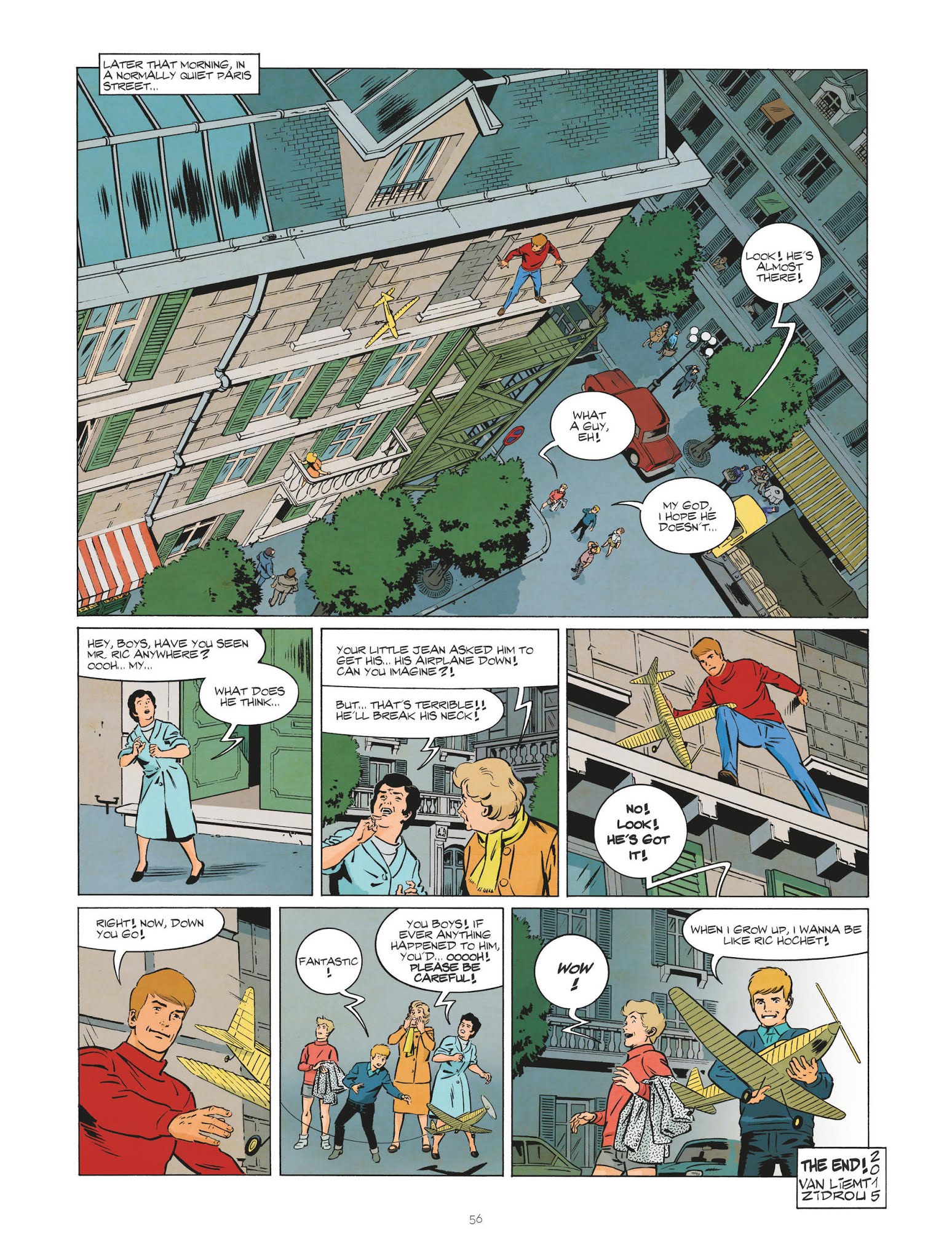 Read online The Mighty Return of Ric Hochet comic -  Issue #1 - 56