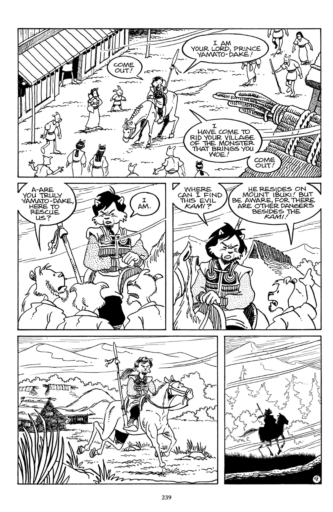 Read online The Usagi Yojimbo Saga comic -  Issue # TPB 3 - 236