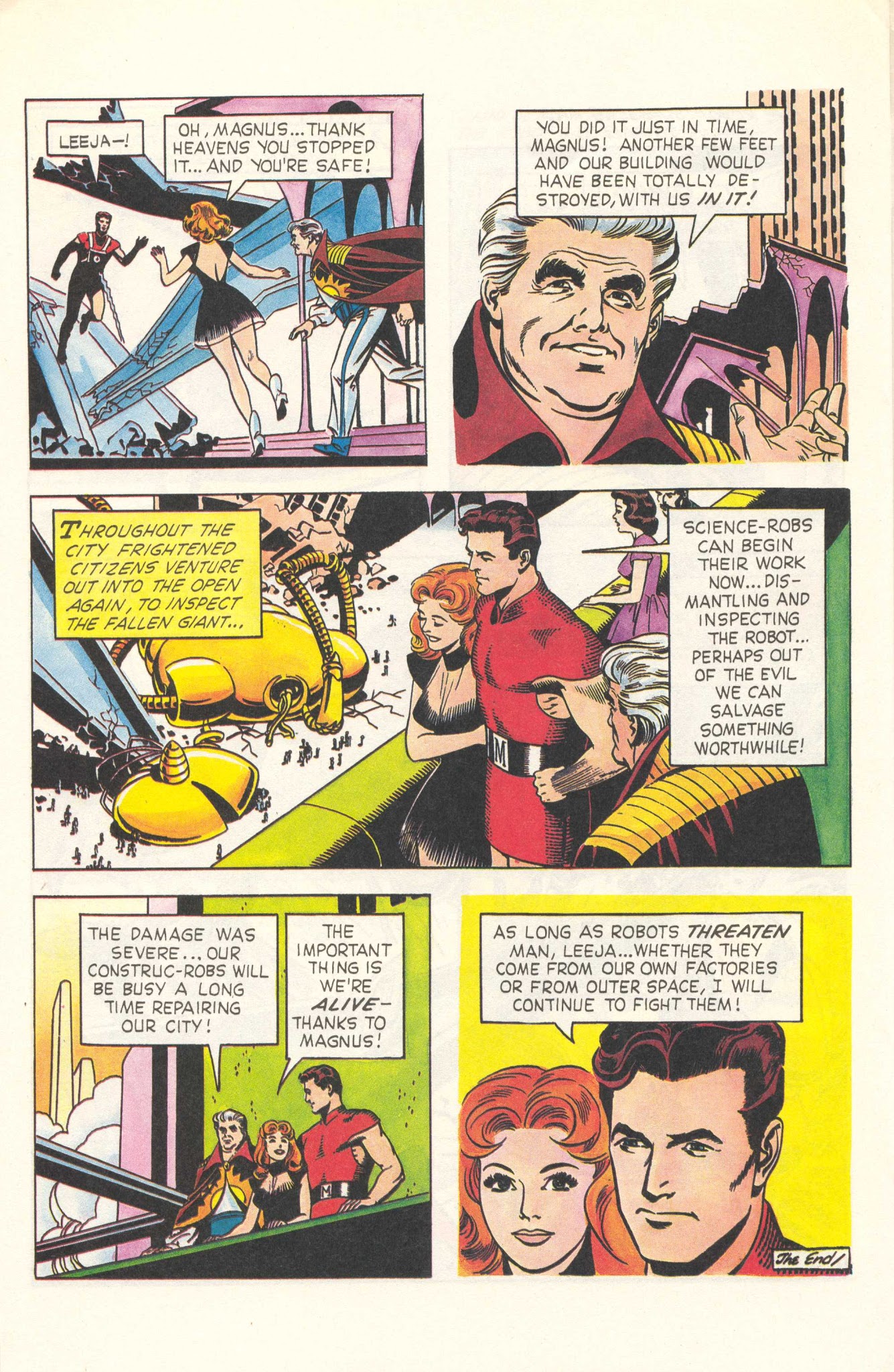 Read online Vintage Magnus, Robot Fighter comic -  Issue #2 - 29