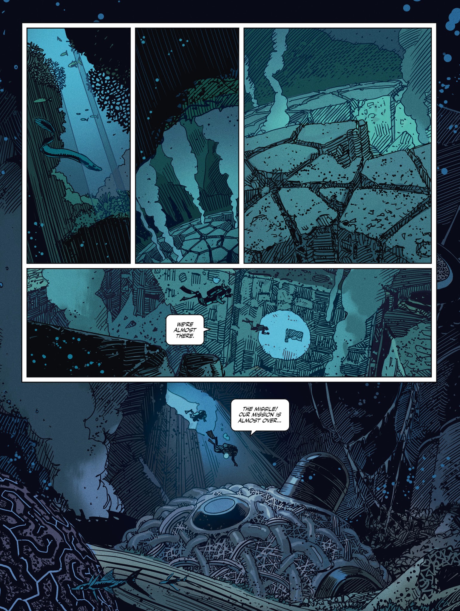 Read online Exo comic -  Issue #3 - 38