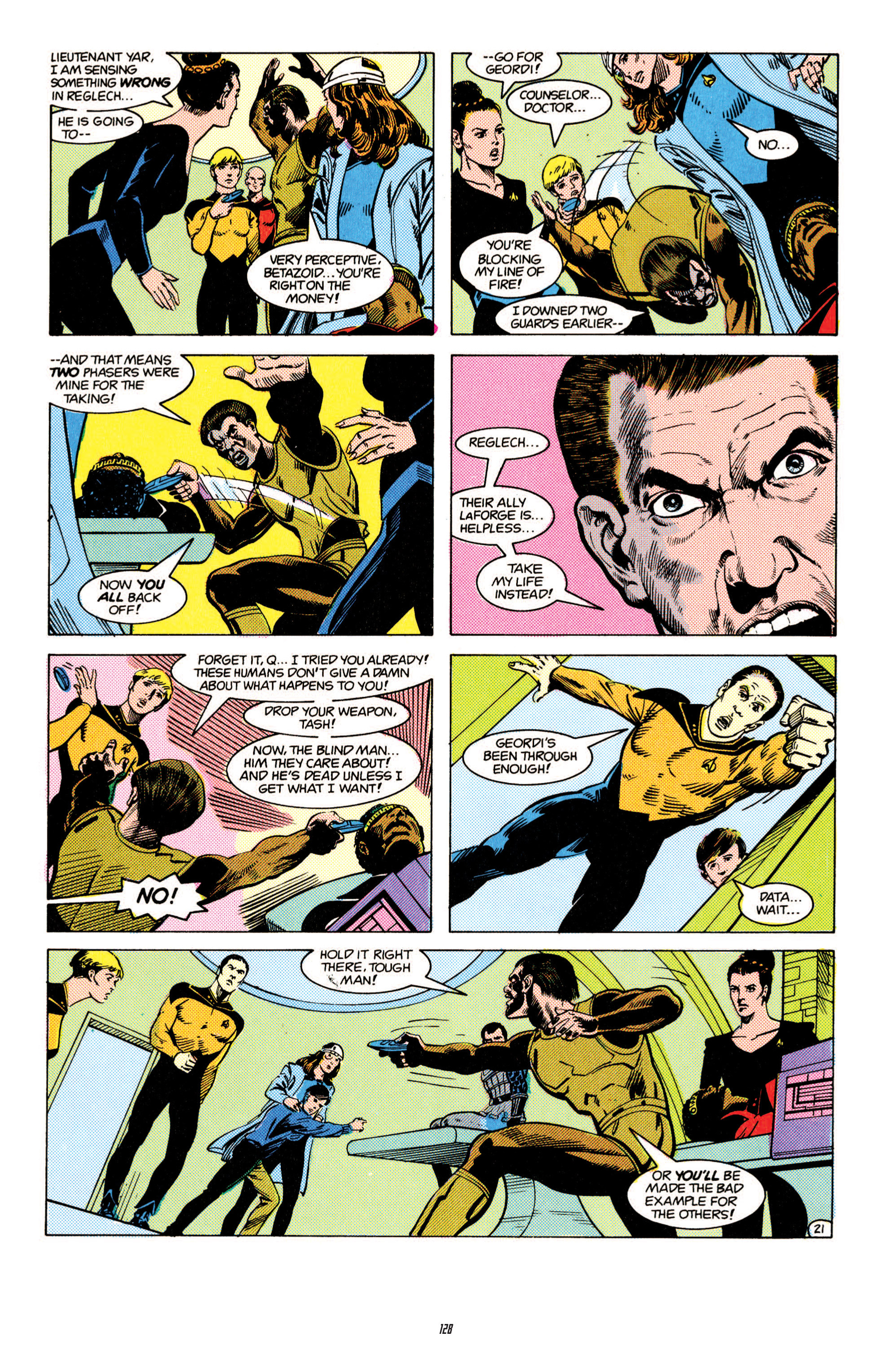 Read online Star Trek Classics comic -  Issue #4 - 127