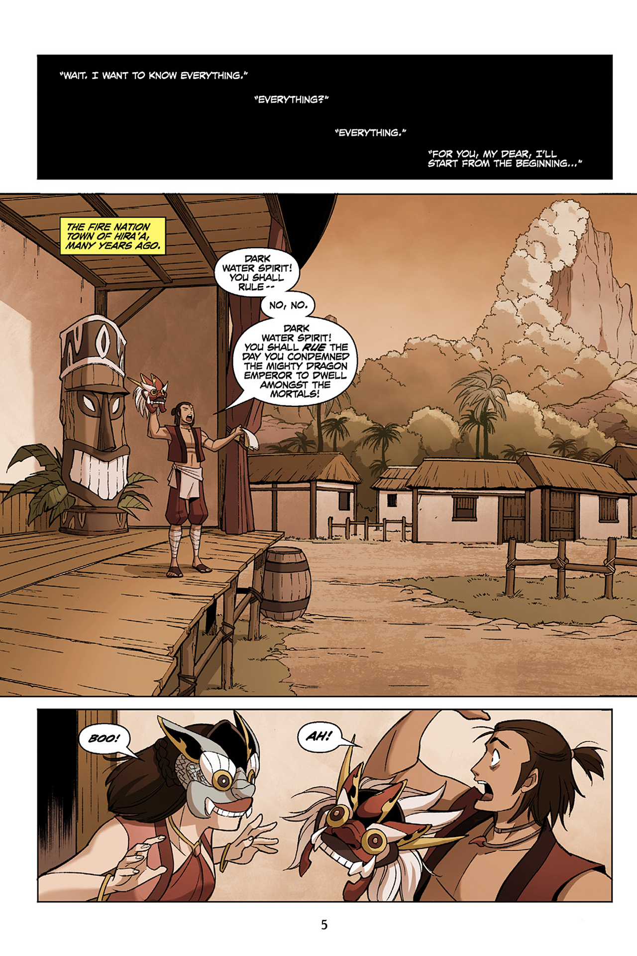 Read online Nickelodeon Avatar: The Last Airbender - The Search comic -  Issue # Part 1 - 6