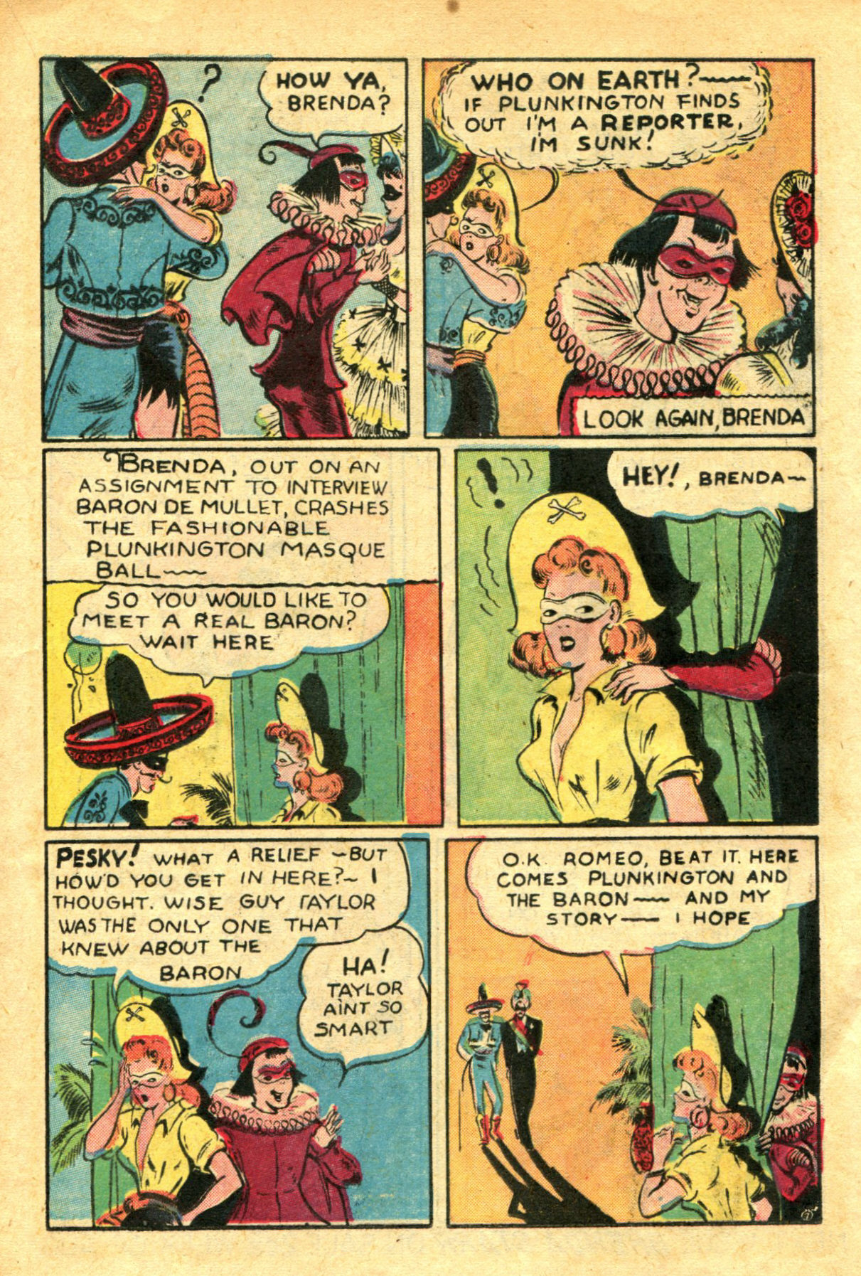 Read online Brenda Starr (1947) comic -  Issue #13 - 17