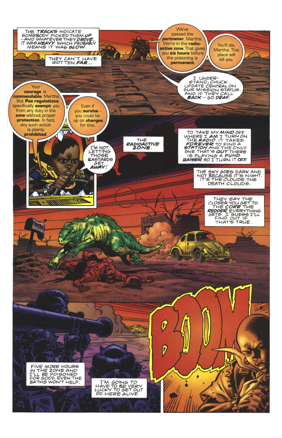 Read online Martha Washington Goes To War comic -  Issue # TPB - 77