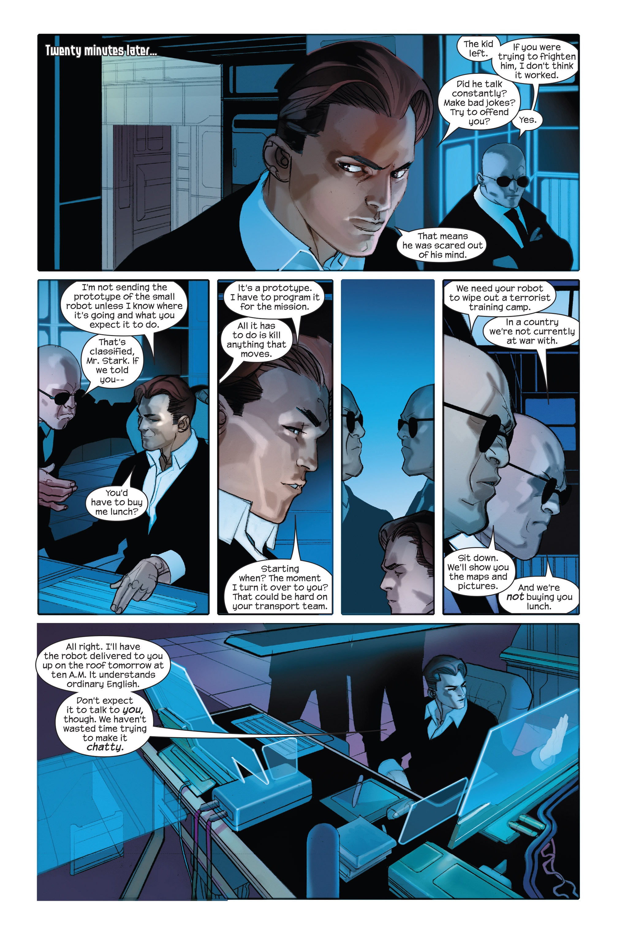 Read online Ultimate Iron Man II comic -  Issue #1 - 11