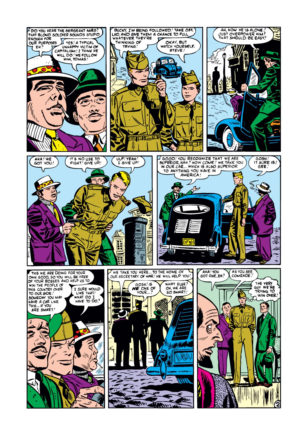 Read online Captain America Comics comic -  Issue #76 - 9