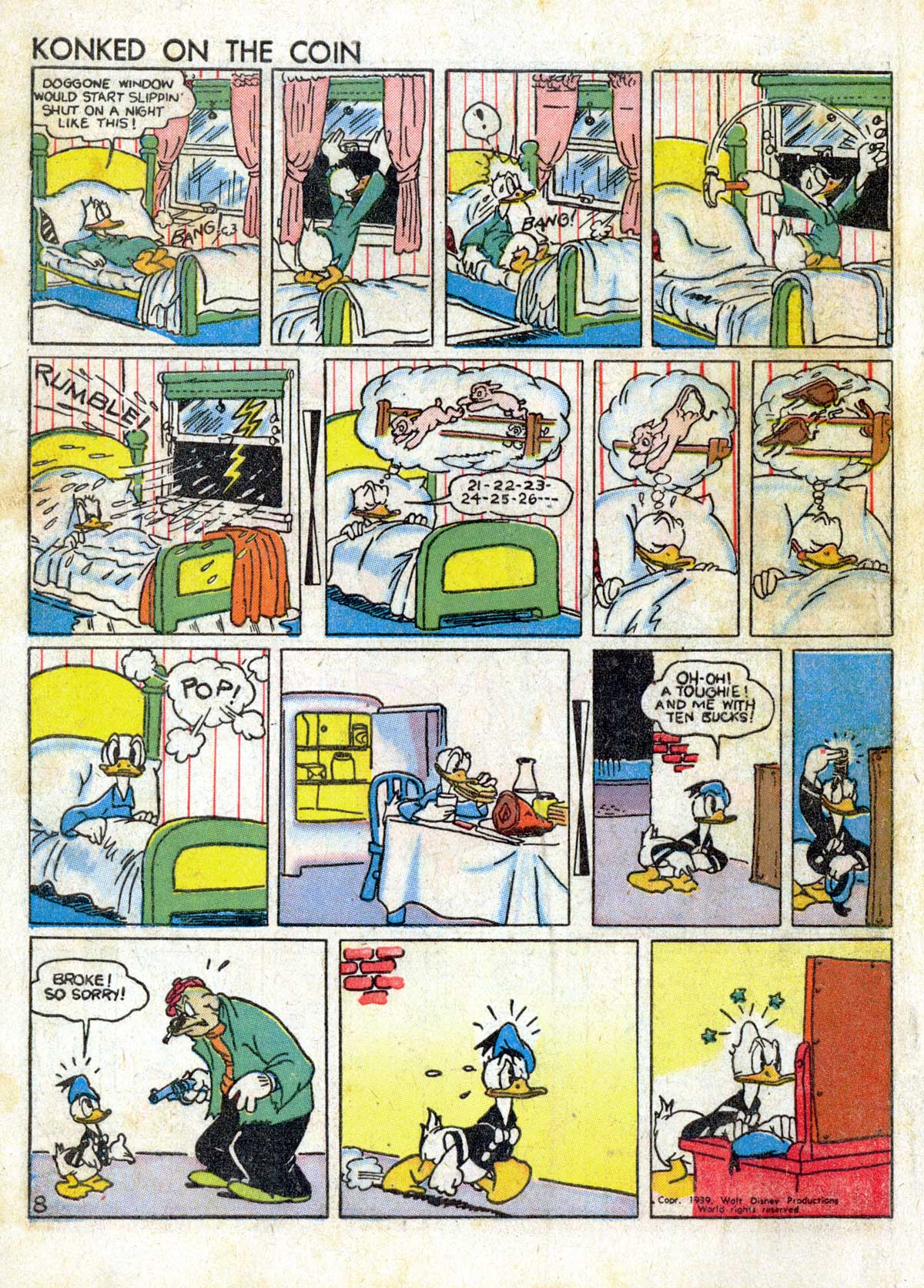 Read online Walt Disney's Comics and Stories comic -  Issue #3 - 12