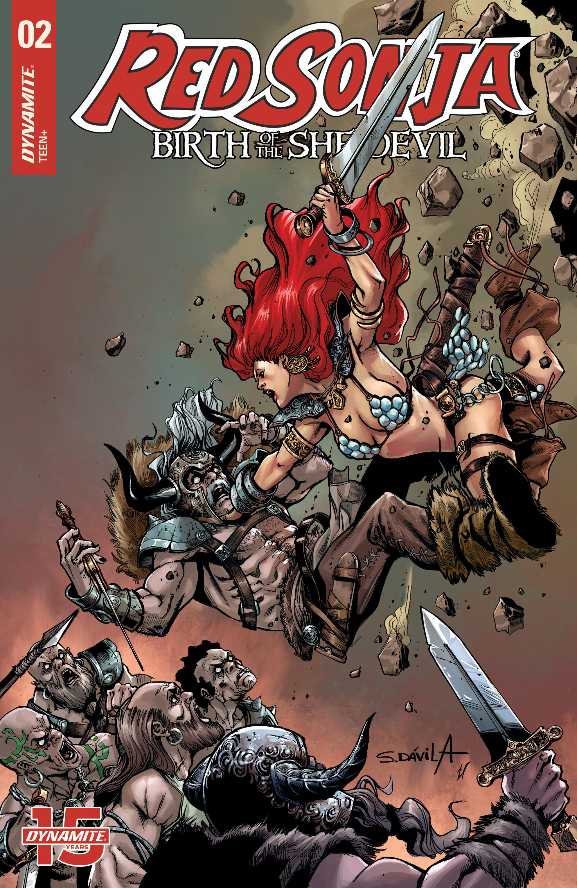 Read online Red Sonja: Birth of the She-Devil comic -  Issue #2 - 2