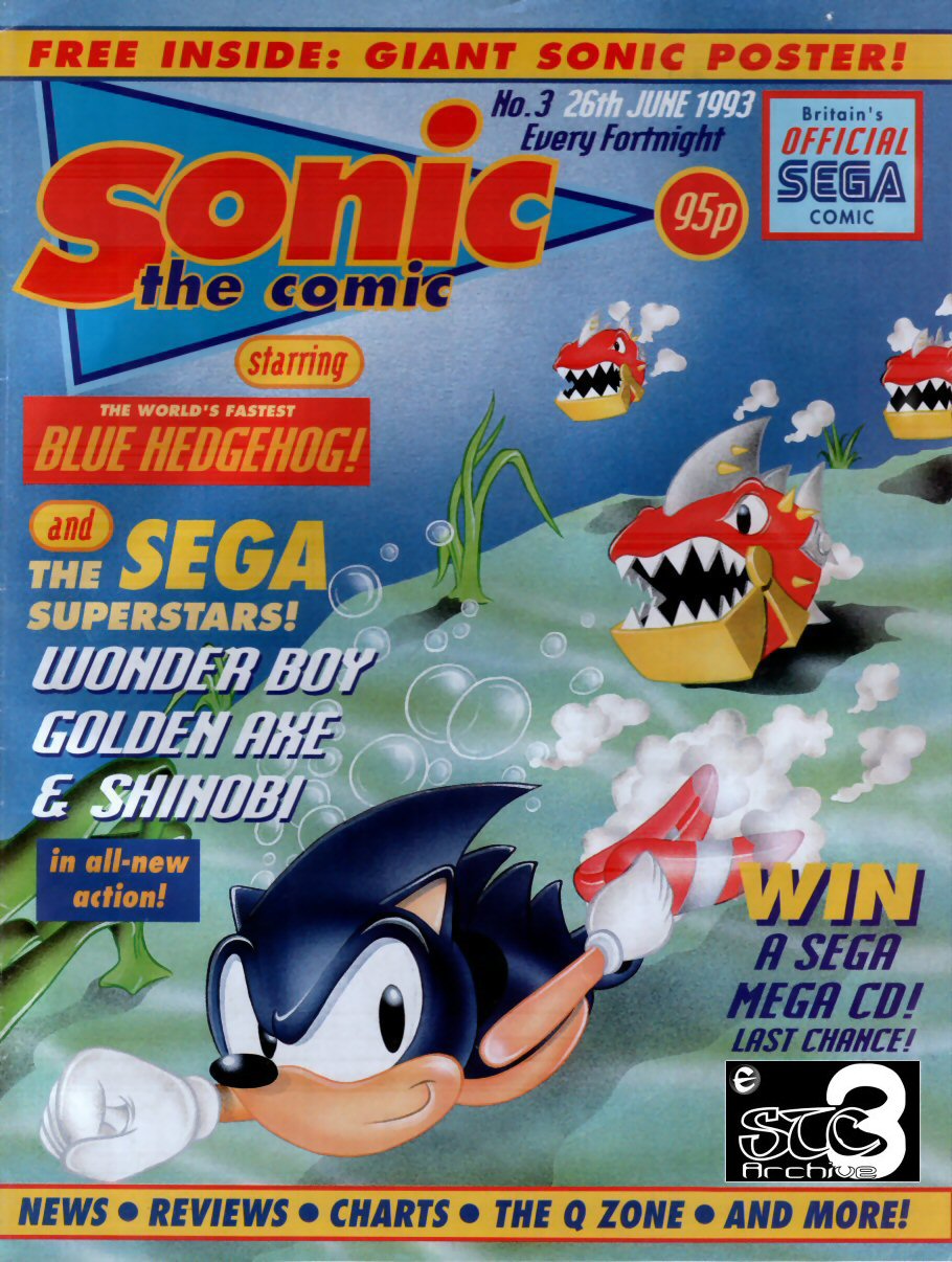 Read online Sonic the Comic comic -  Issue #3 - 1