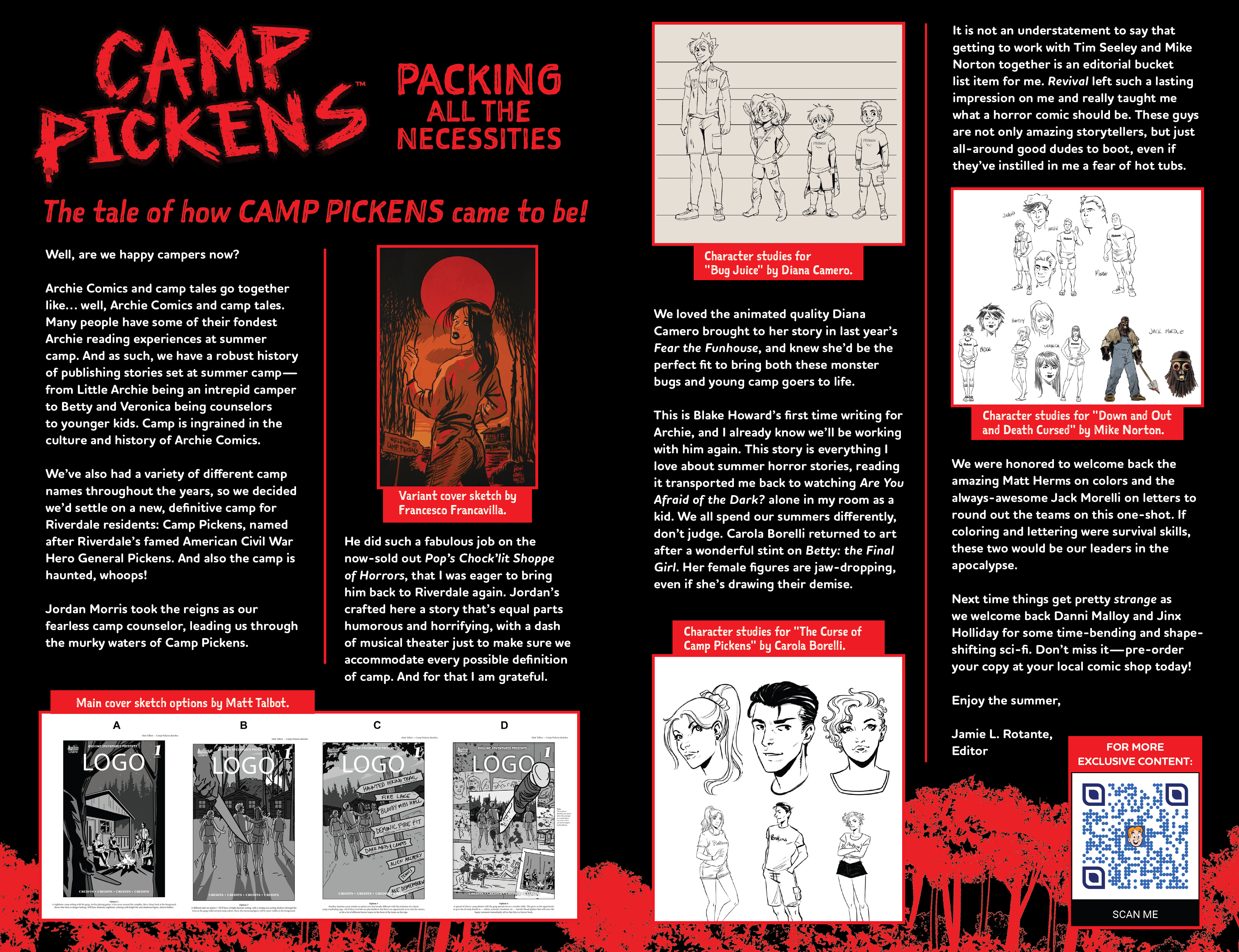 Read online Chilling Adventures Presents … Camp Pickens comic -  Issue # Full - 24