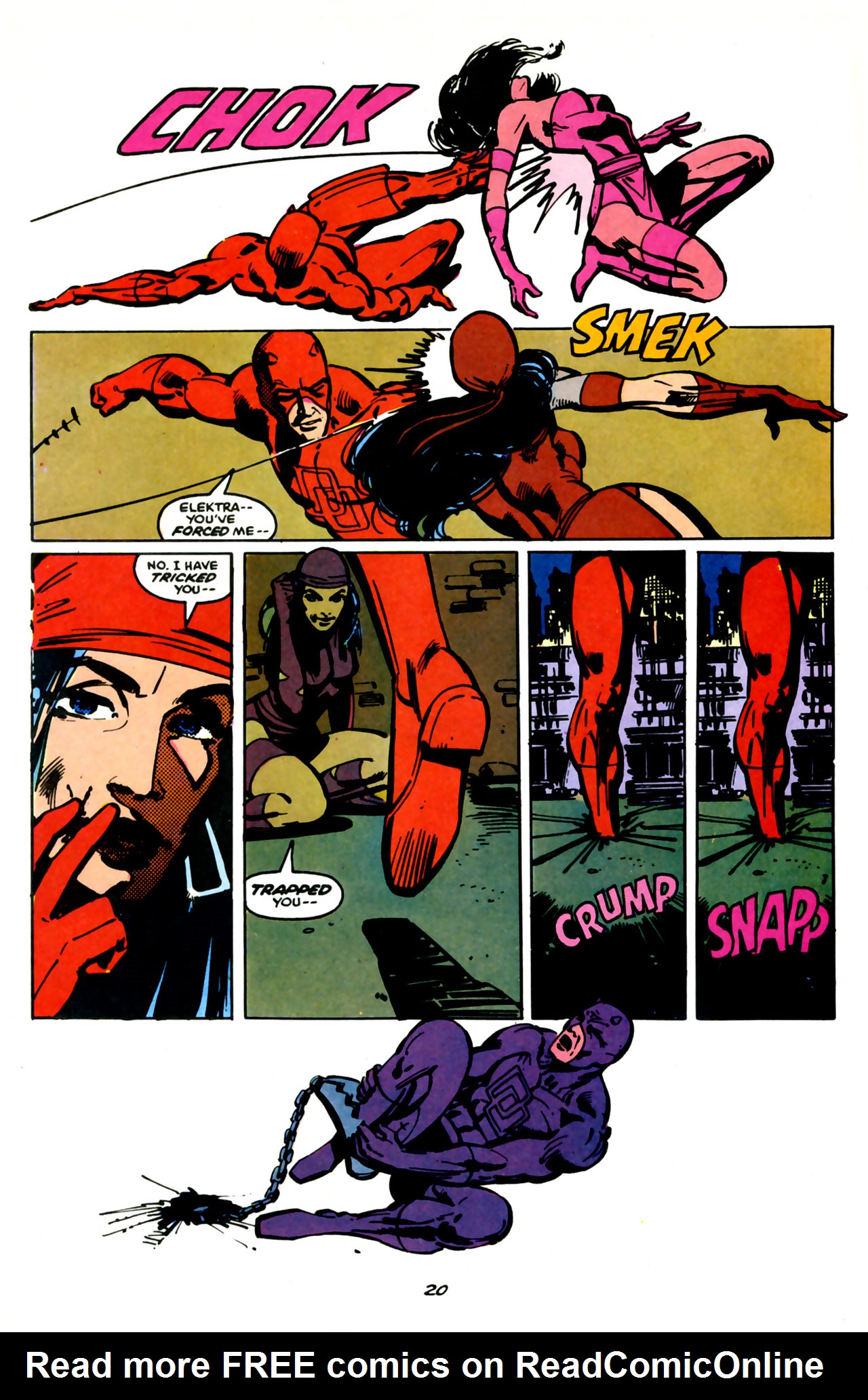 Read online Elektra Megazine comic -  Issue #2 - 22