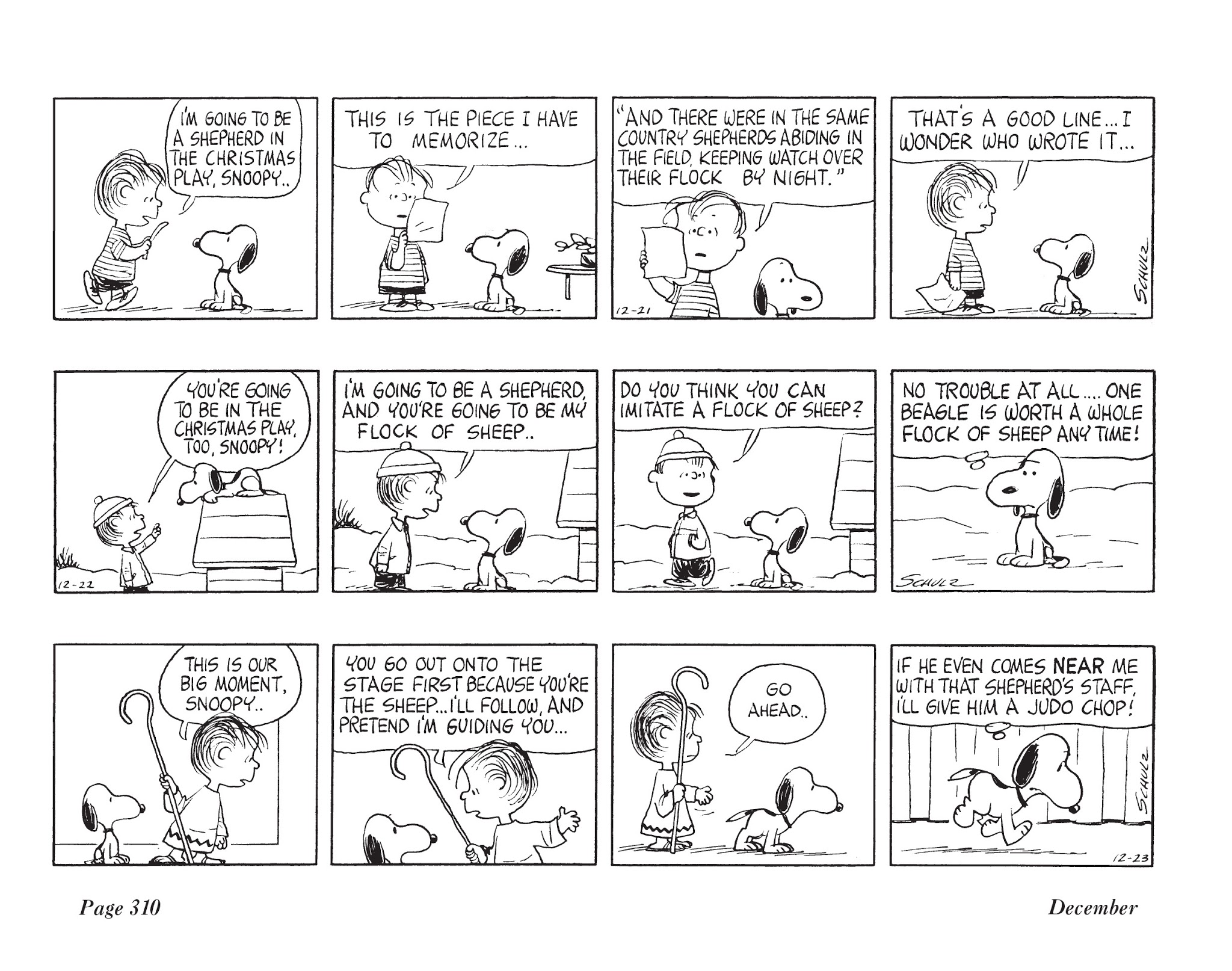 Read online The Complete Peanuts comic -  Issue # TPB 7 - 321