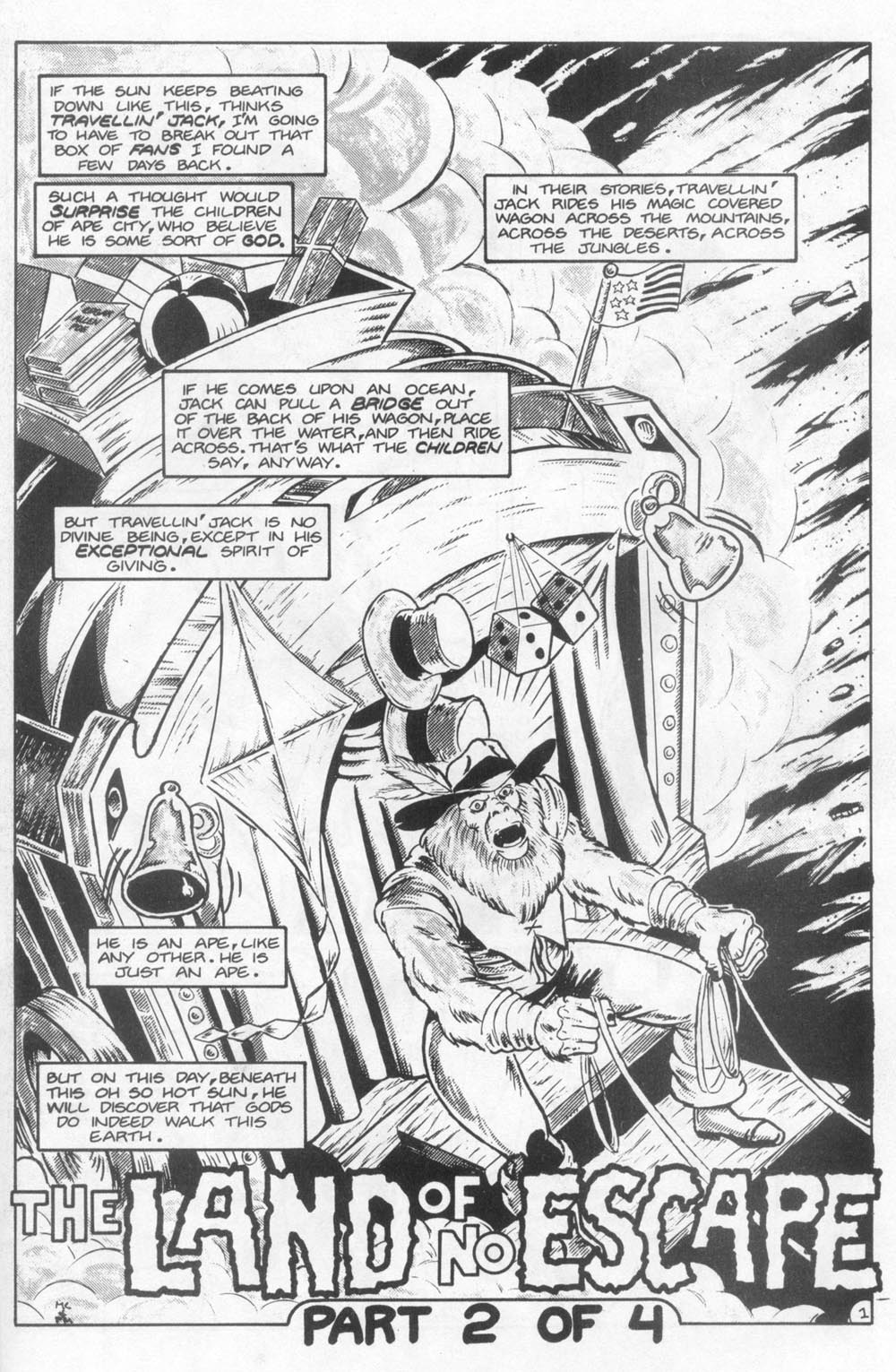 Read online Planet of the Apes (1990) comic -  Issue #22 - 3