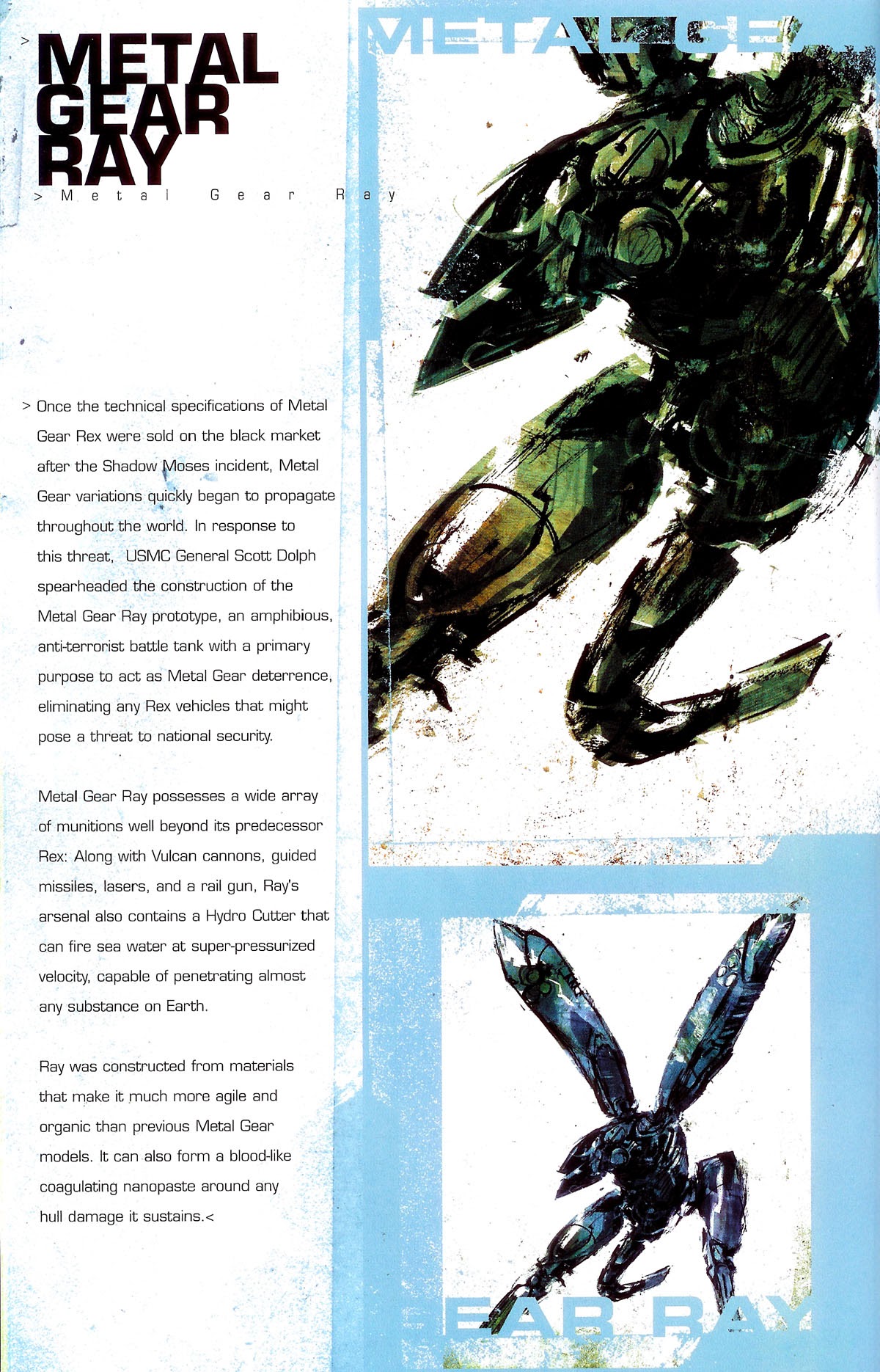 Read online Metal Gear Solid: Sons of Liberty comic -  Issue #0 - 28