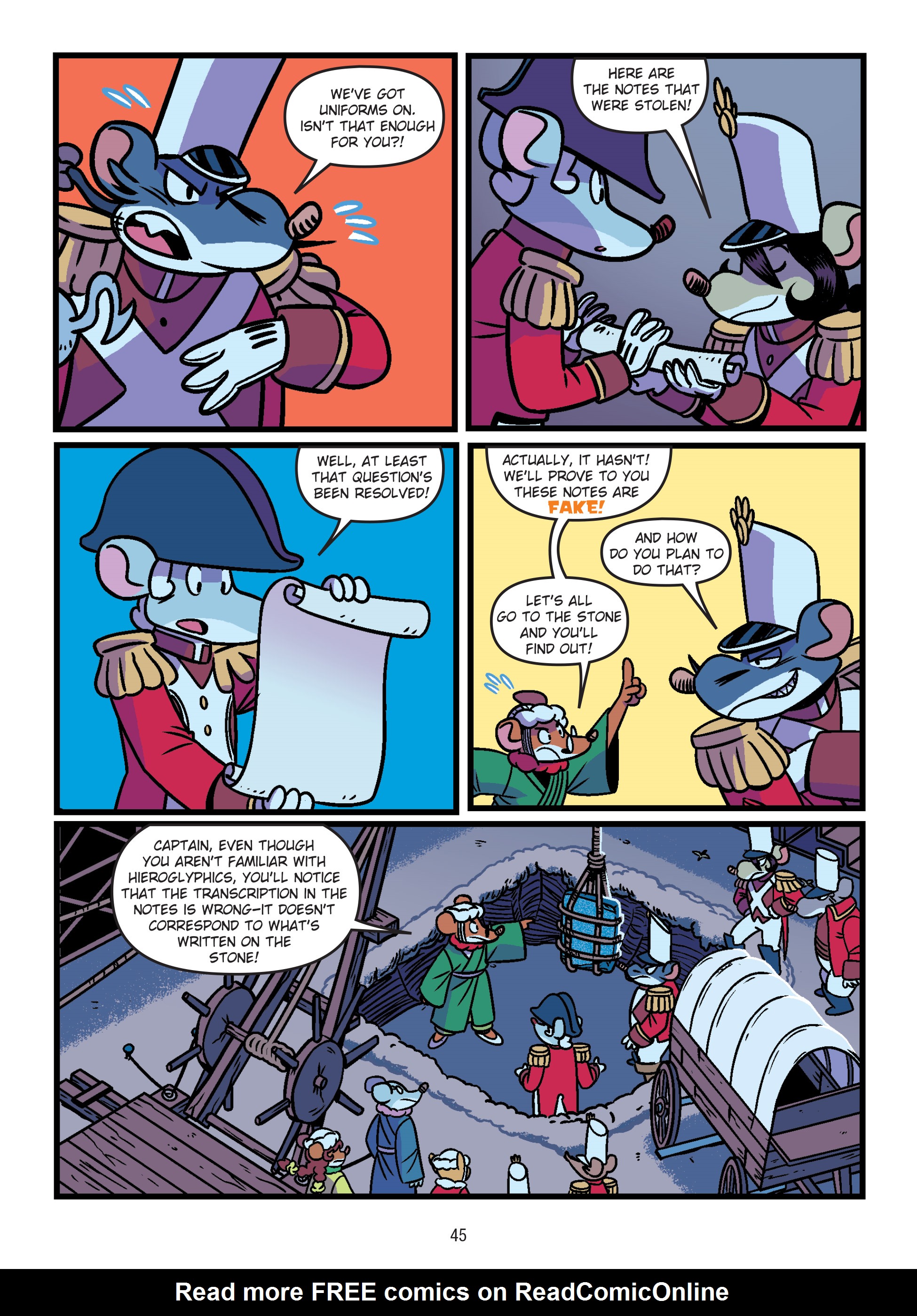 Read online Geronimo Stilton comic -  Issue # TPB 19 - 46