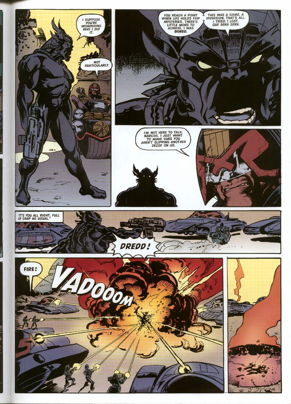 Read online Judge Dredd [Collections - Hamlyn | Mandarin] comic -  Issue # TPB Doomsday For Mega-City One - 119