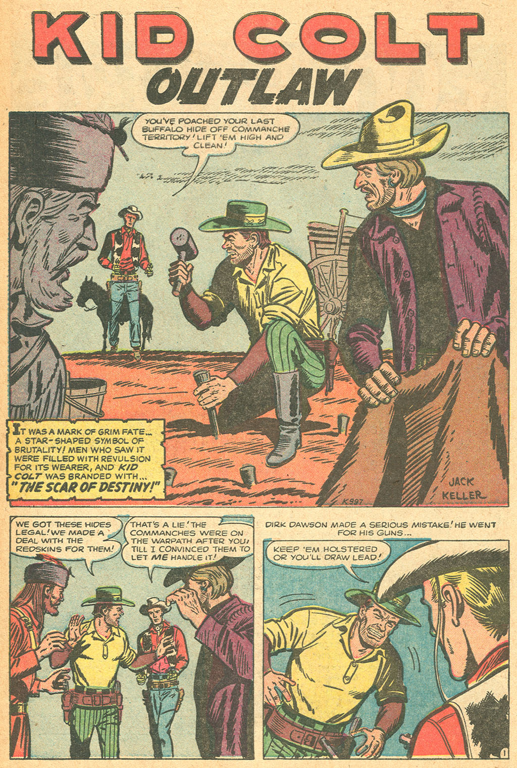 Read online Kid Colt Outlaw comic -  Issue #68 - 10