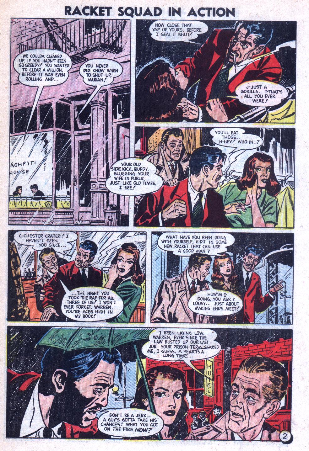 Read online Racket Squad in Action comic -  Issue #9 - 21