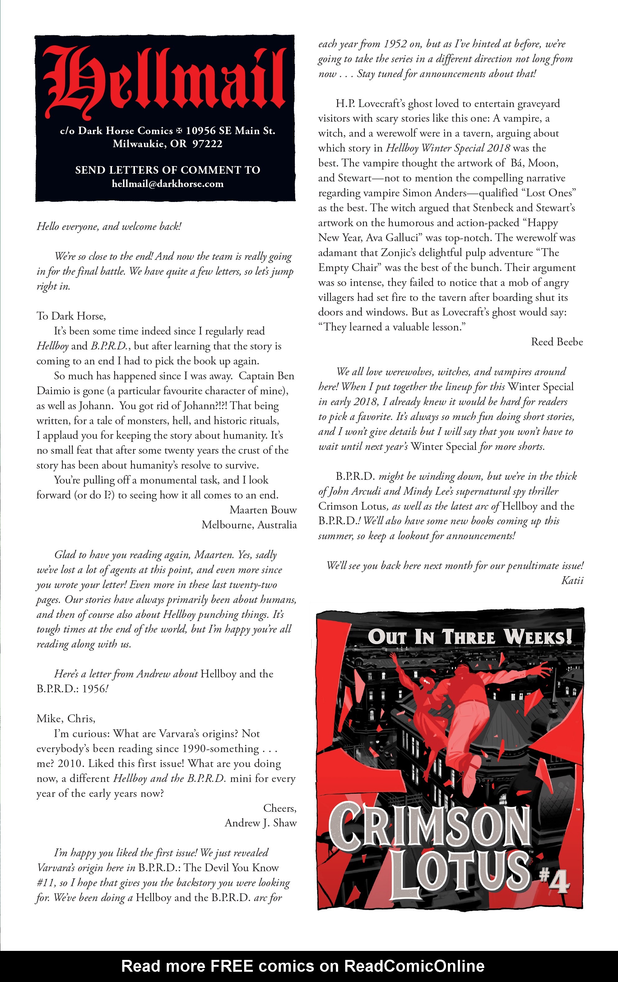 Read online B.P.R.D. The Devil You Know comic -  Issue #13 - 24