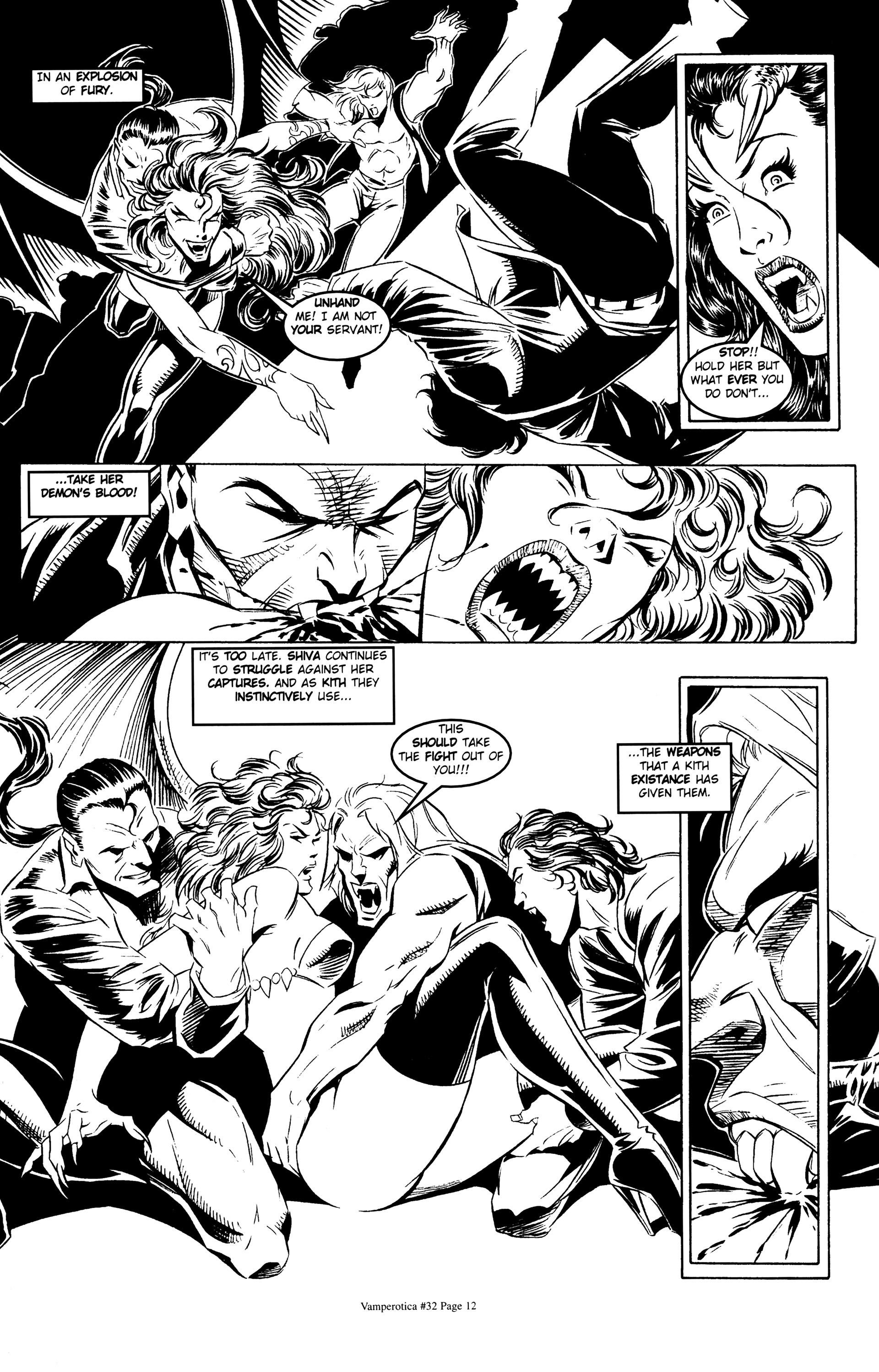 Read online Vamperotica comic -  Issue #32 - 13