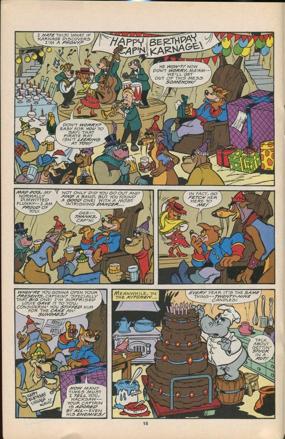 Read online Disney's Tale Spin comic -  Issue #6 - 16