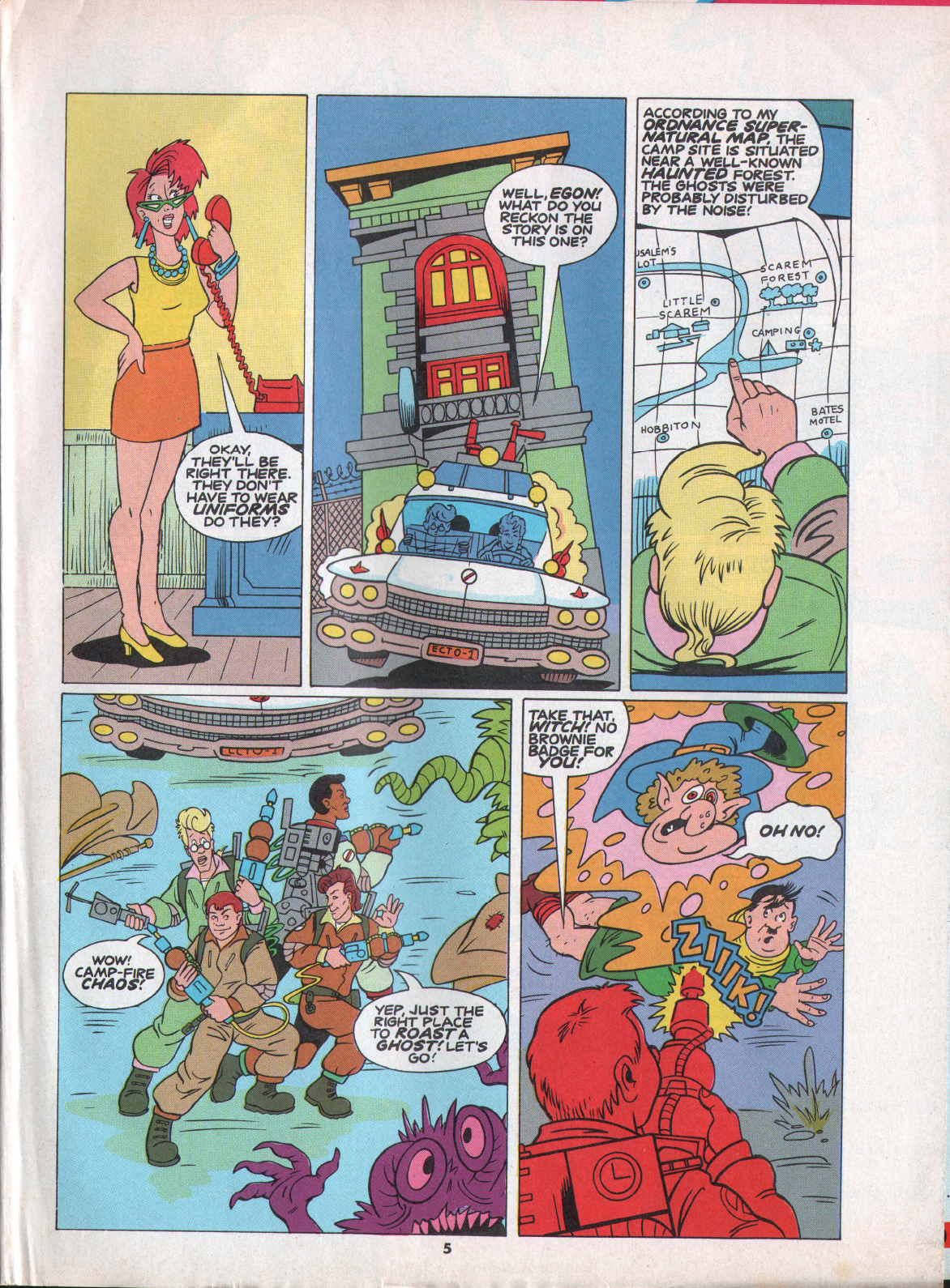 Read online The Real Ghostbusters comic -  Issue #89 - 5