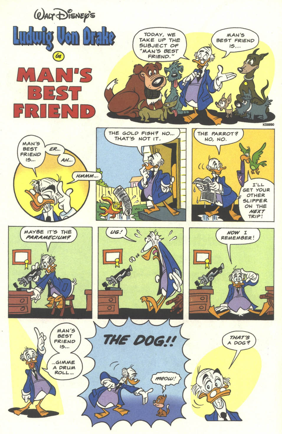 Read online Walt Disney's Comics and Stories comic -  Issue #561 - 12