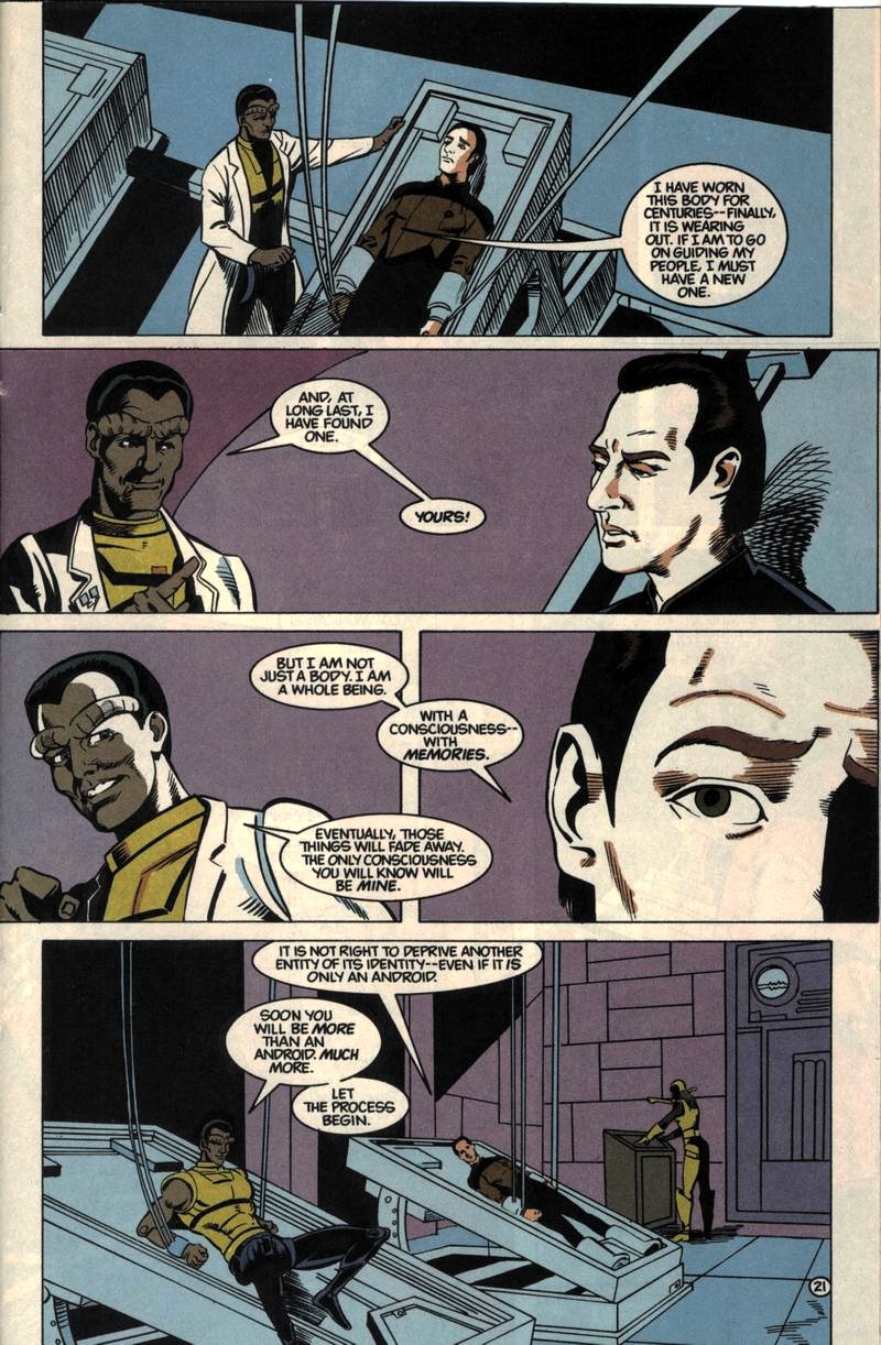 Read online Star Trek: The Next Generation (1989) comic -  Issue #7 - 22
