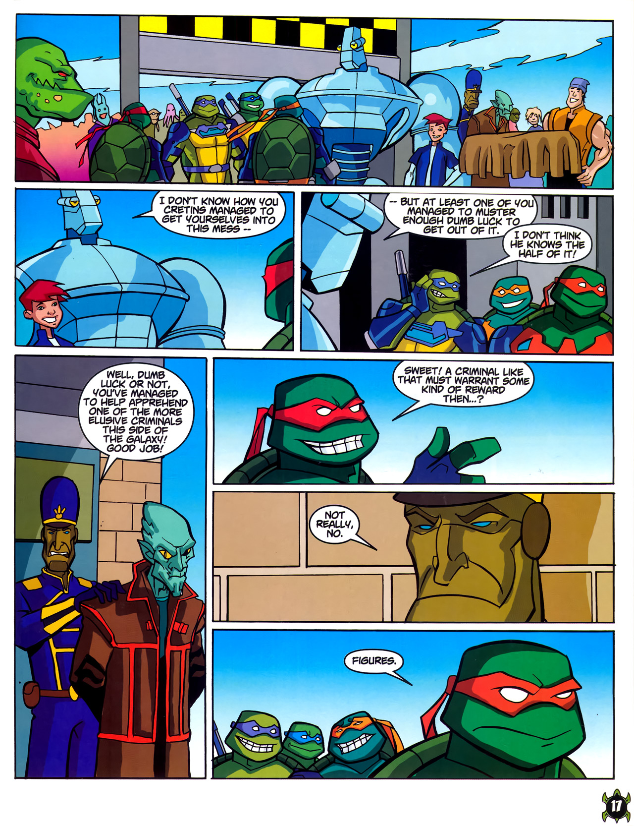 Read online Teenage Mutant Ninja Turtles Comic comic -  Issue #1 - 15