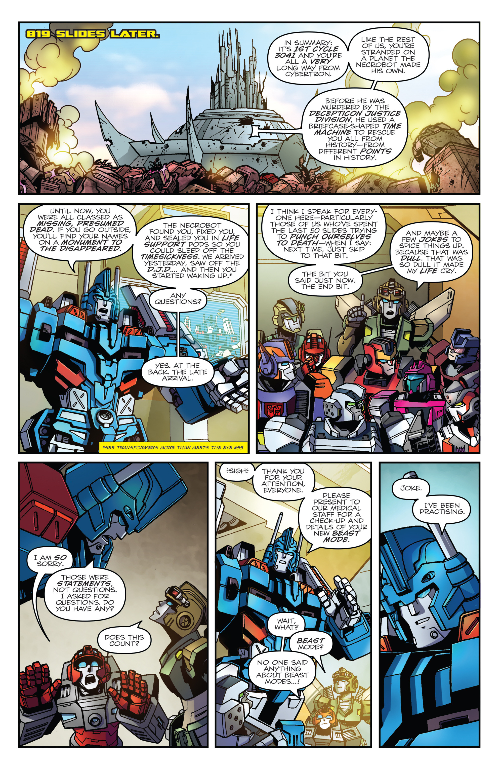 Read online The Transformers: Lost Light comic -  Issue #1 - 9