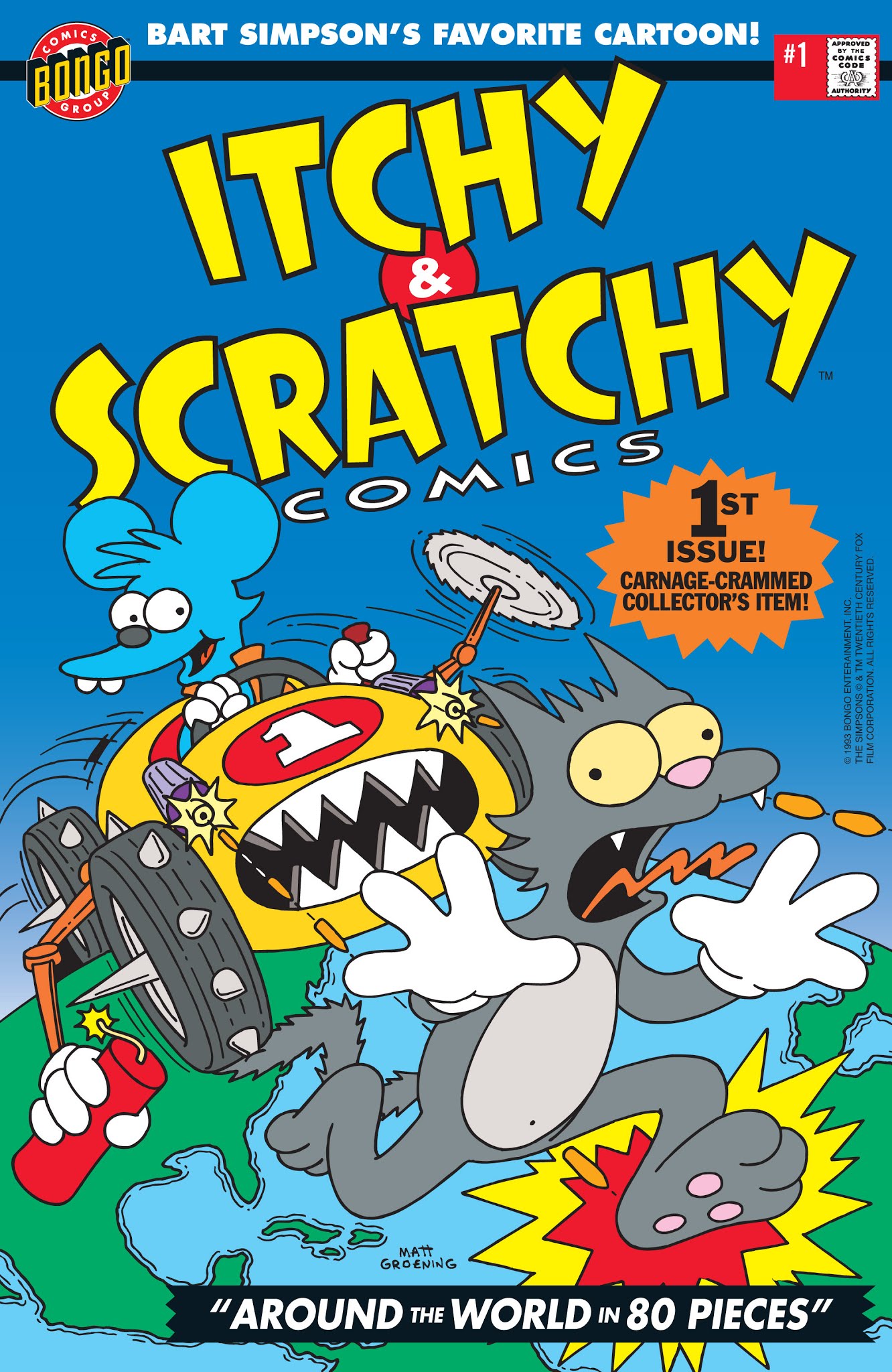 Read online Itchy & Scratchy Comics comic -  Issue #1 - 1